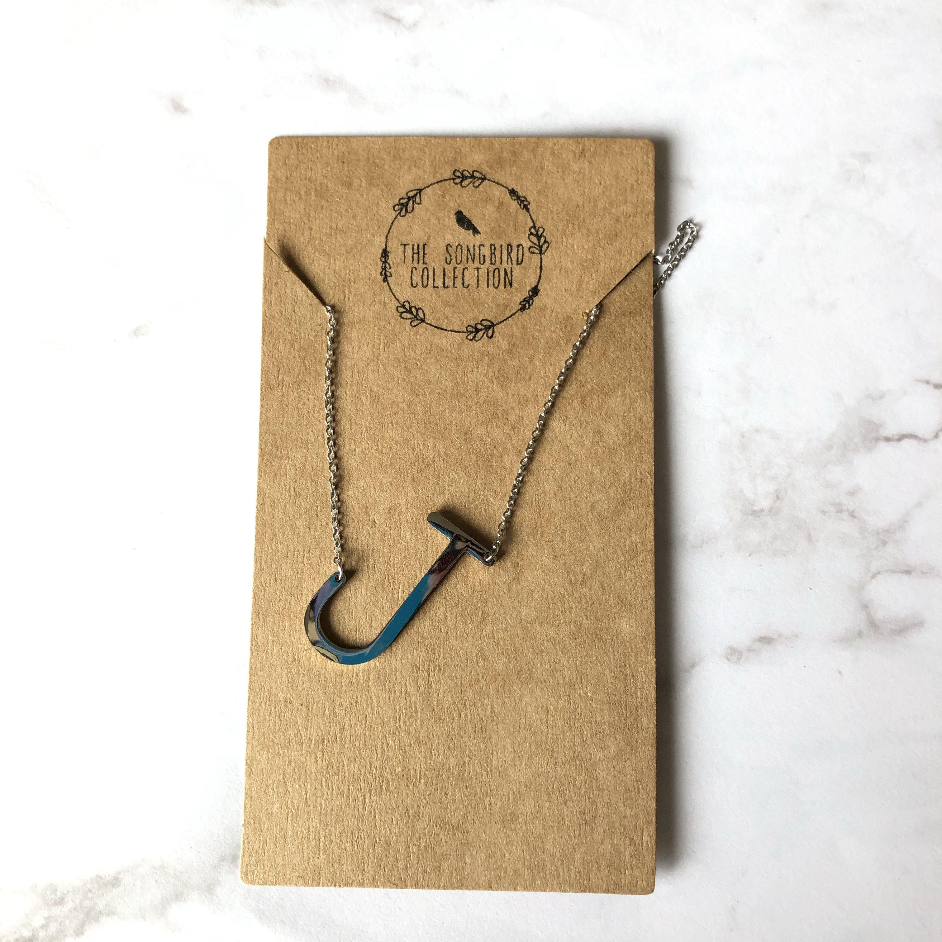 ABCs and XYZs Monogram Letter Necklace - Image 23