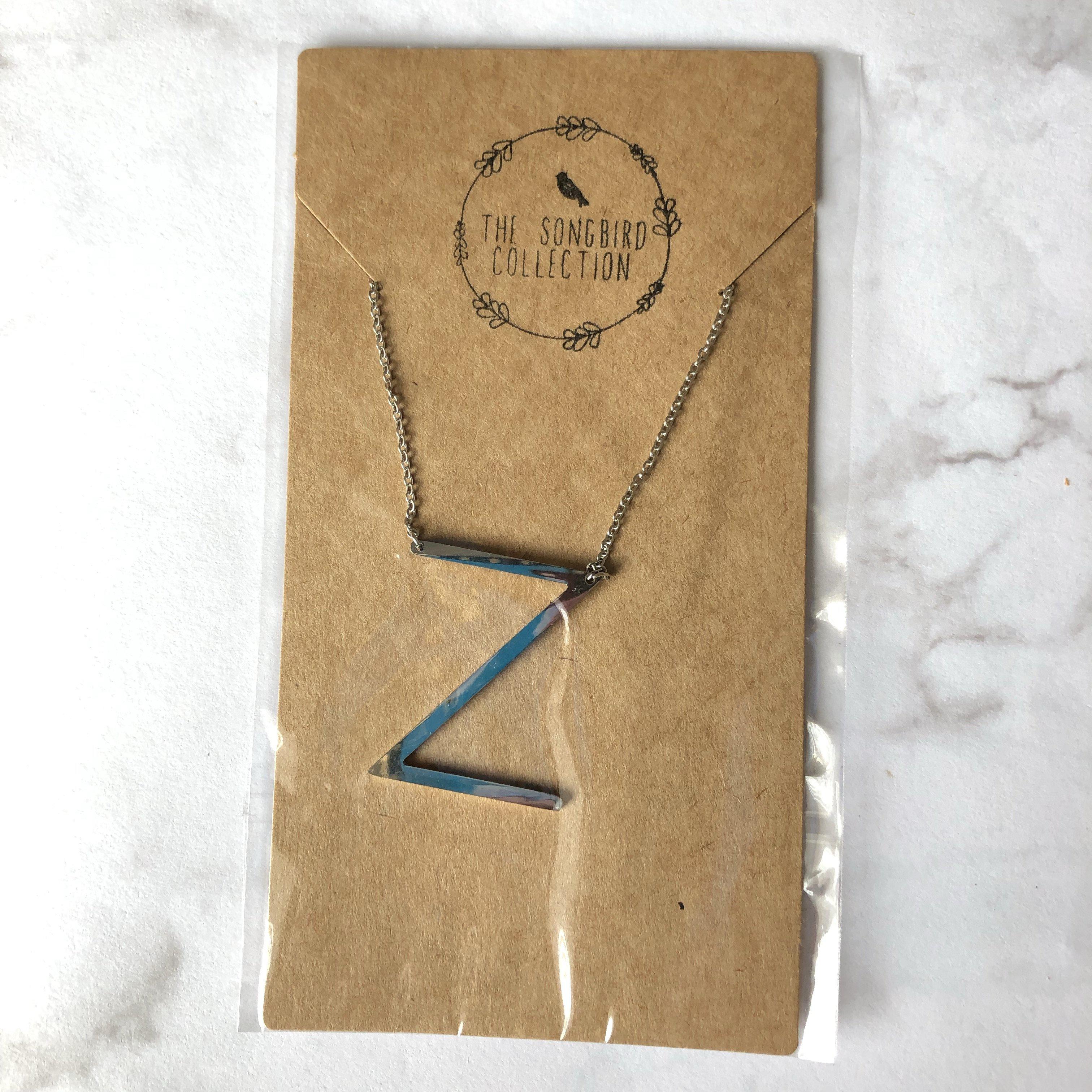 ABCs and XYZs Monogram Letter Necklace - Image 39
