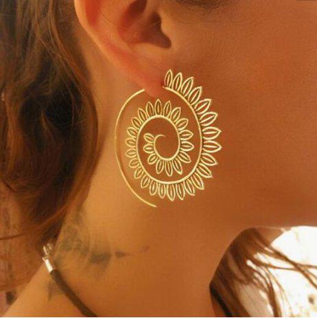 Aisha Swirl Earrings - LAST CHANCE / FINAL SALE - Image 2