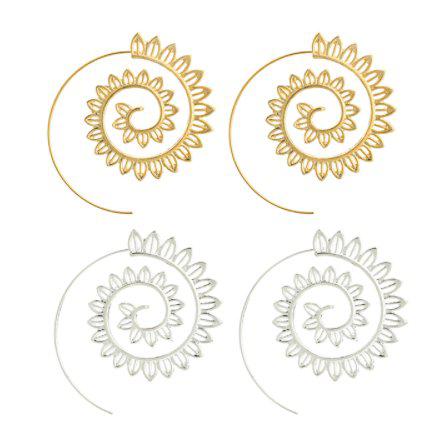 Aisha Swirl Earrings - LAST CHANCE / FINAL SALE - Image 3