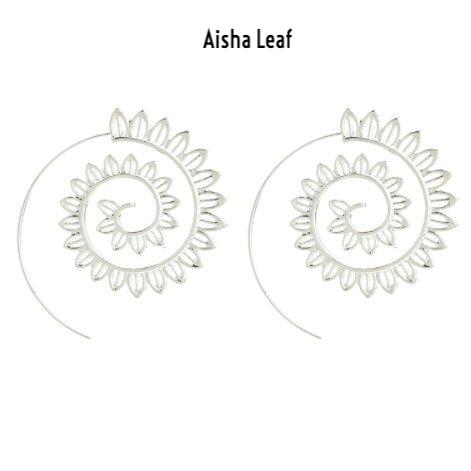 Aisha Swirl Earrings - LAST CHANCE / FINAL SALE - Image 6