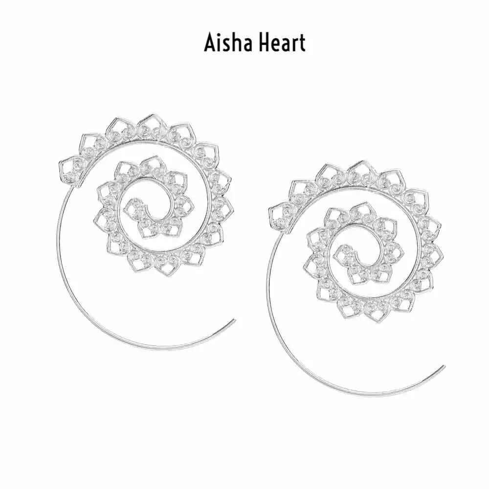 Aisha Swirl Earrings - LAST CHANCE / FINAL SALE - Image 8