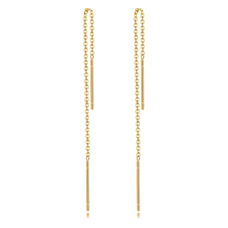 Allie Threader Earrings - Image 3