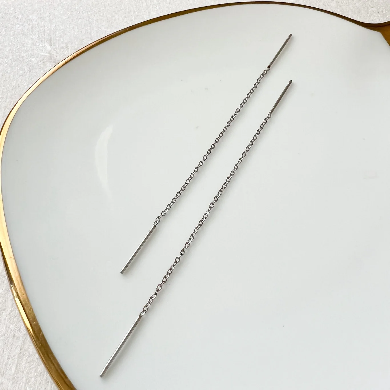 Allie Threader Earrings - Image 5