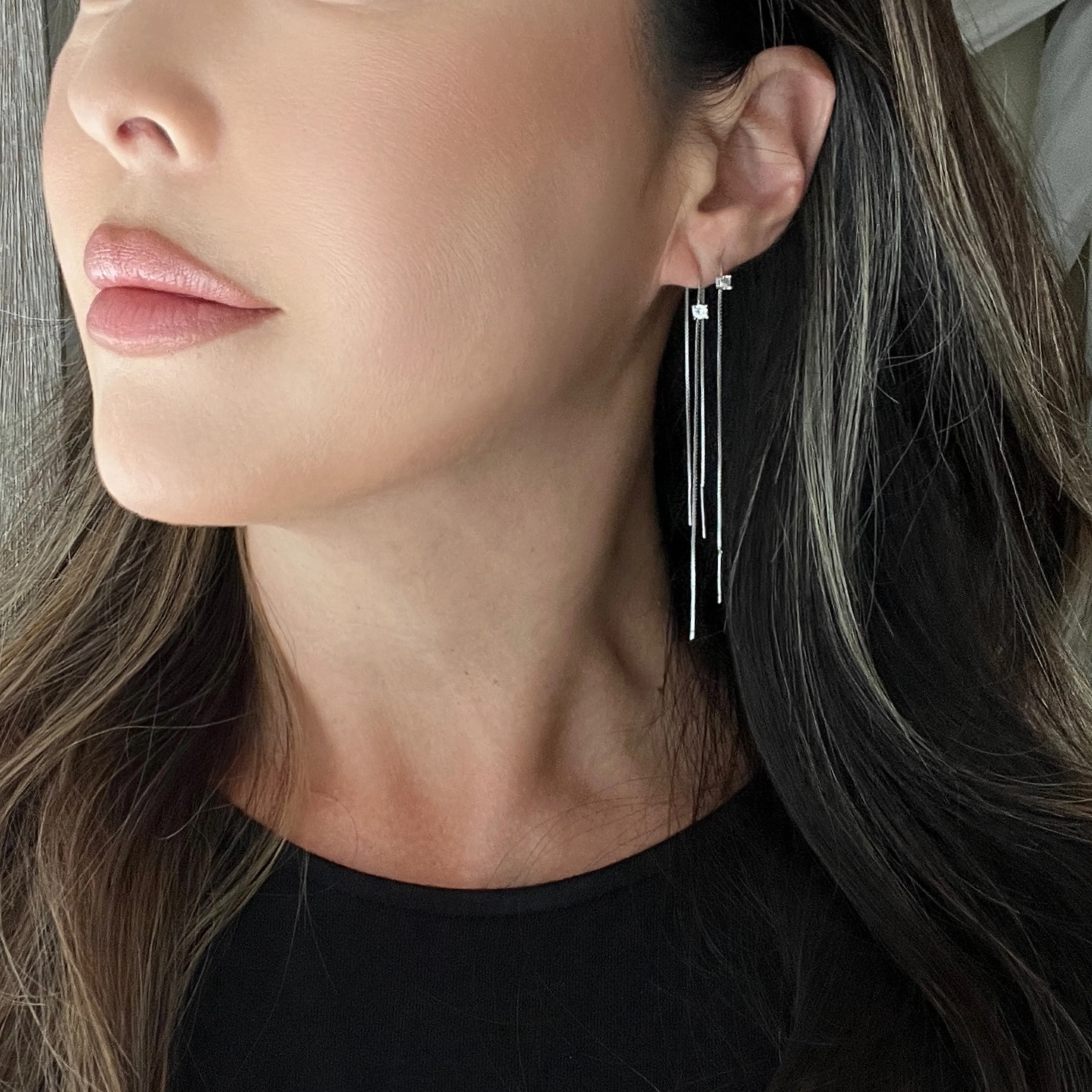 Alondra Threader Earrings - Image 6