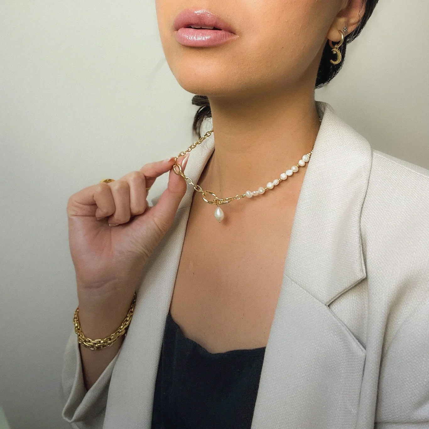 Amara Freshwater Pearl Necklace - LAST CHANCE! - Image 24