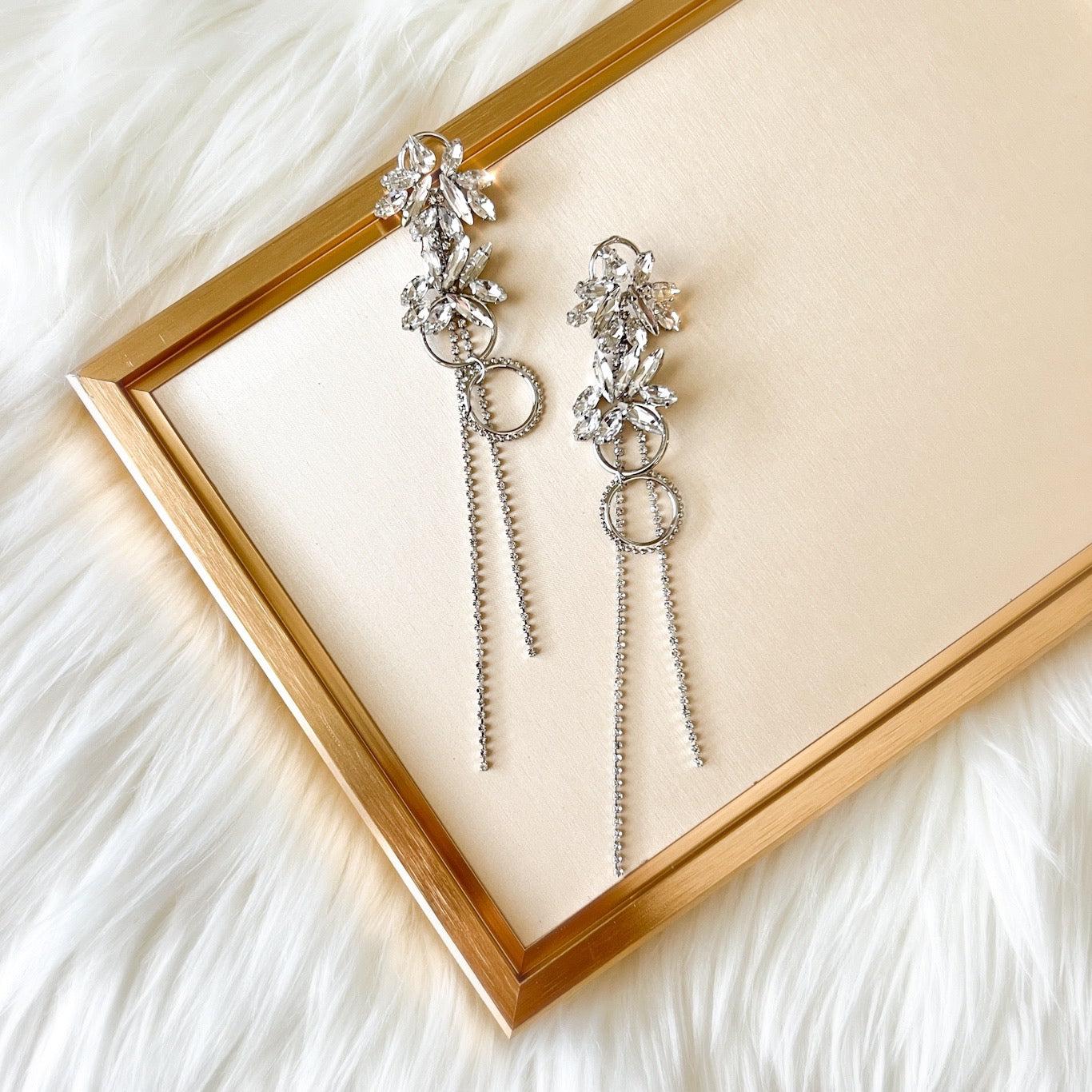 Amaryllis Rhinestone Earrings - Image 3