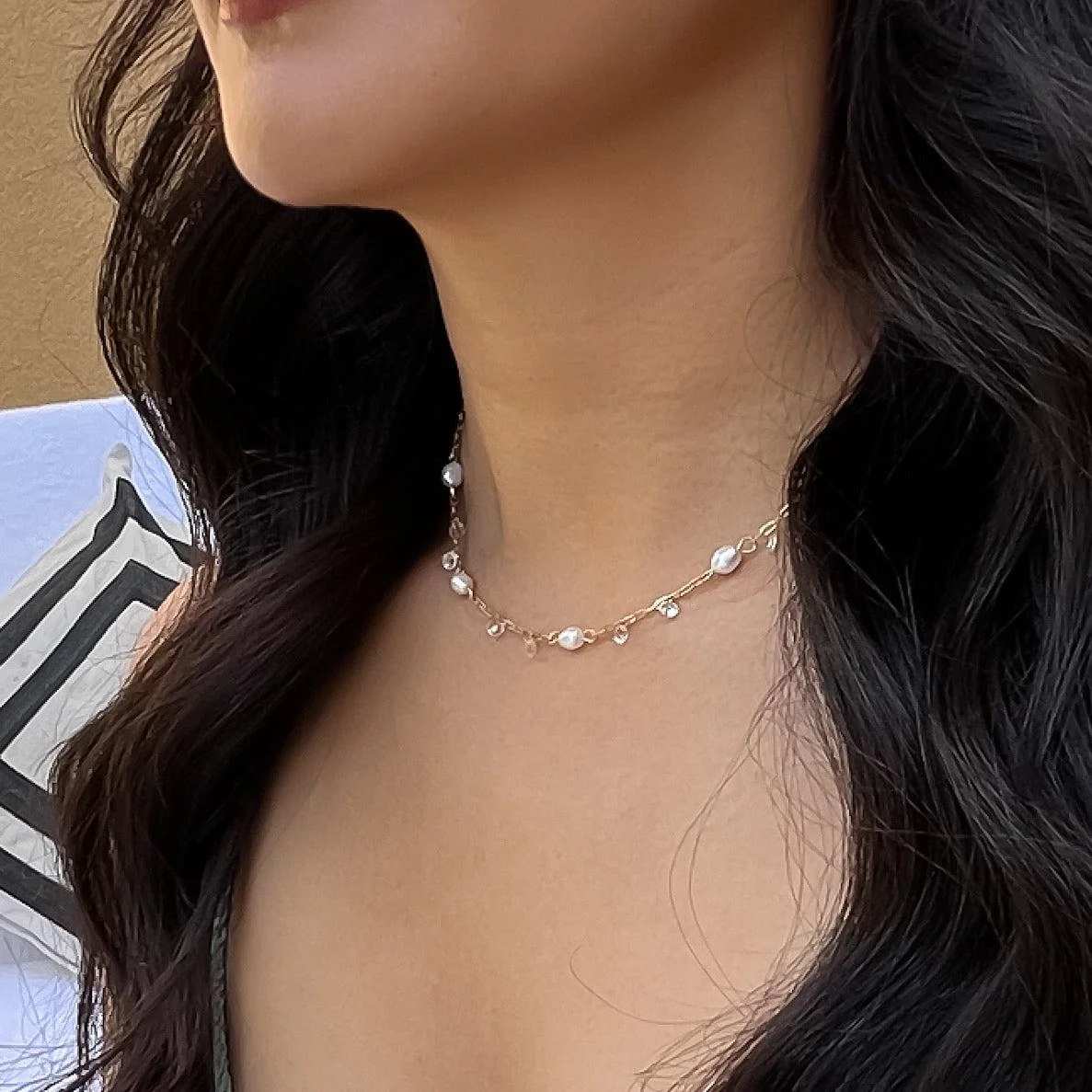 Amerie Freshwater Pearl Necklace - LAST CHANCE! - Image 7