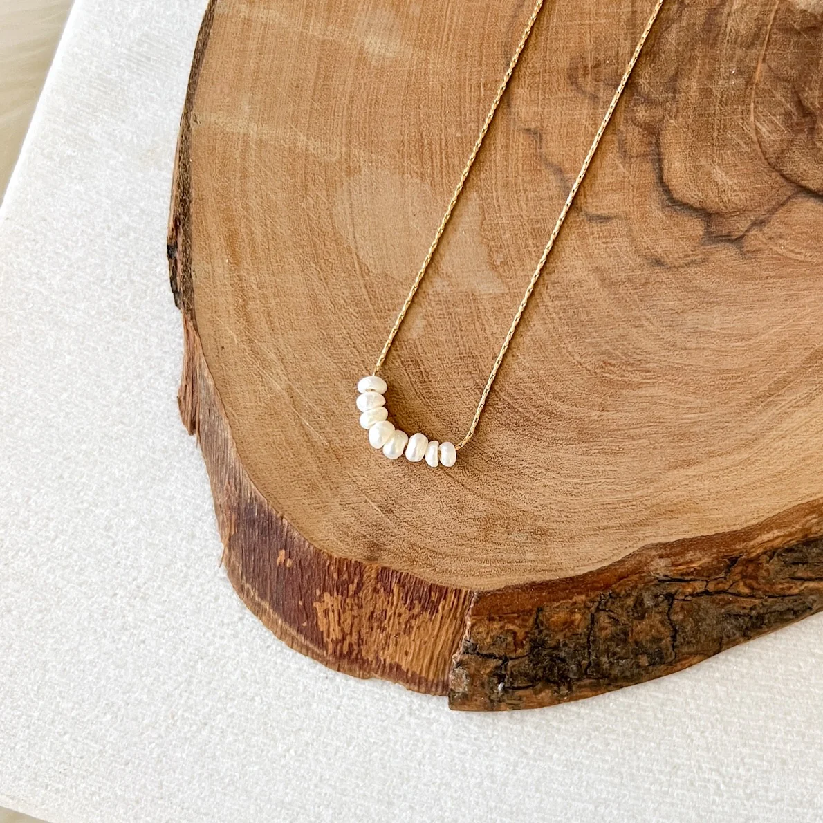 Amerie Pearl Seed Beads Necklace - LAST CHANCE! - Image 14