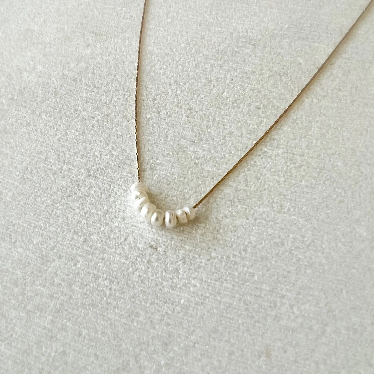 Amerie Pearl Seed Beads Necklace - LAST CHANCE! - Image 2