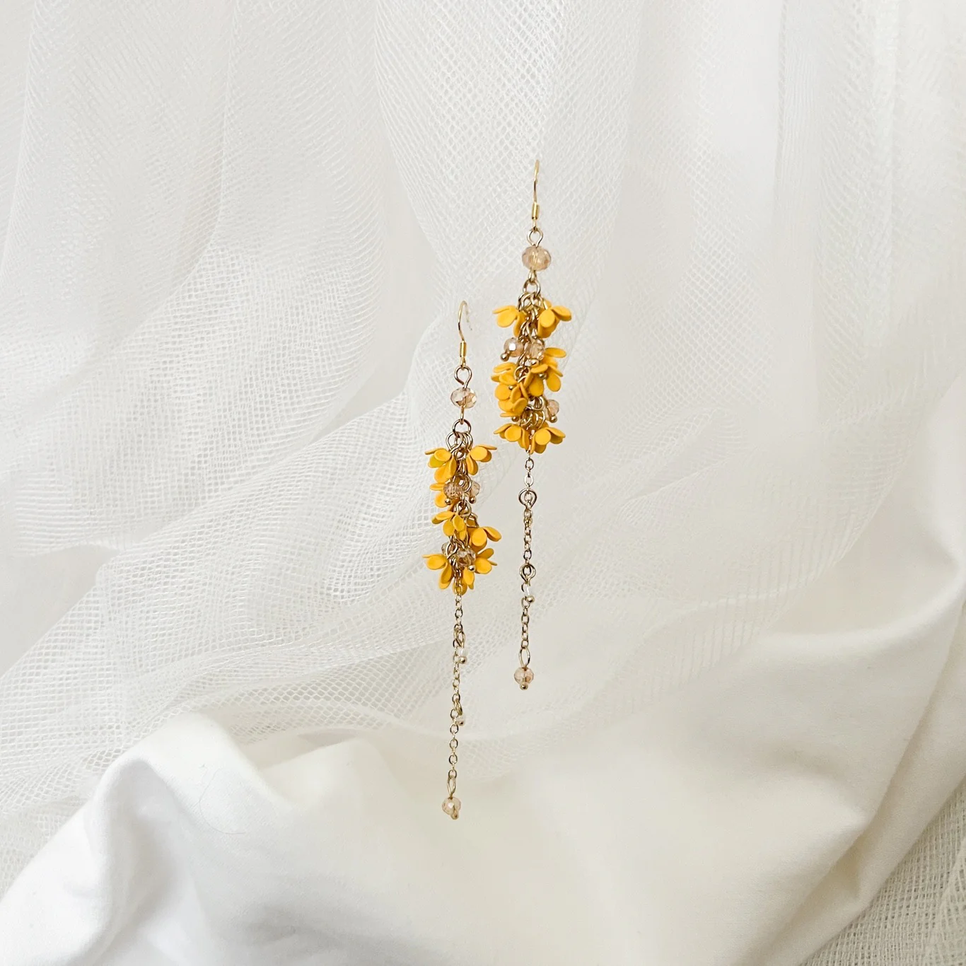 Angelica Flower Drop Earrings - 4 Colors LAST CHANCE! - Image 10