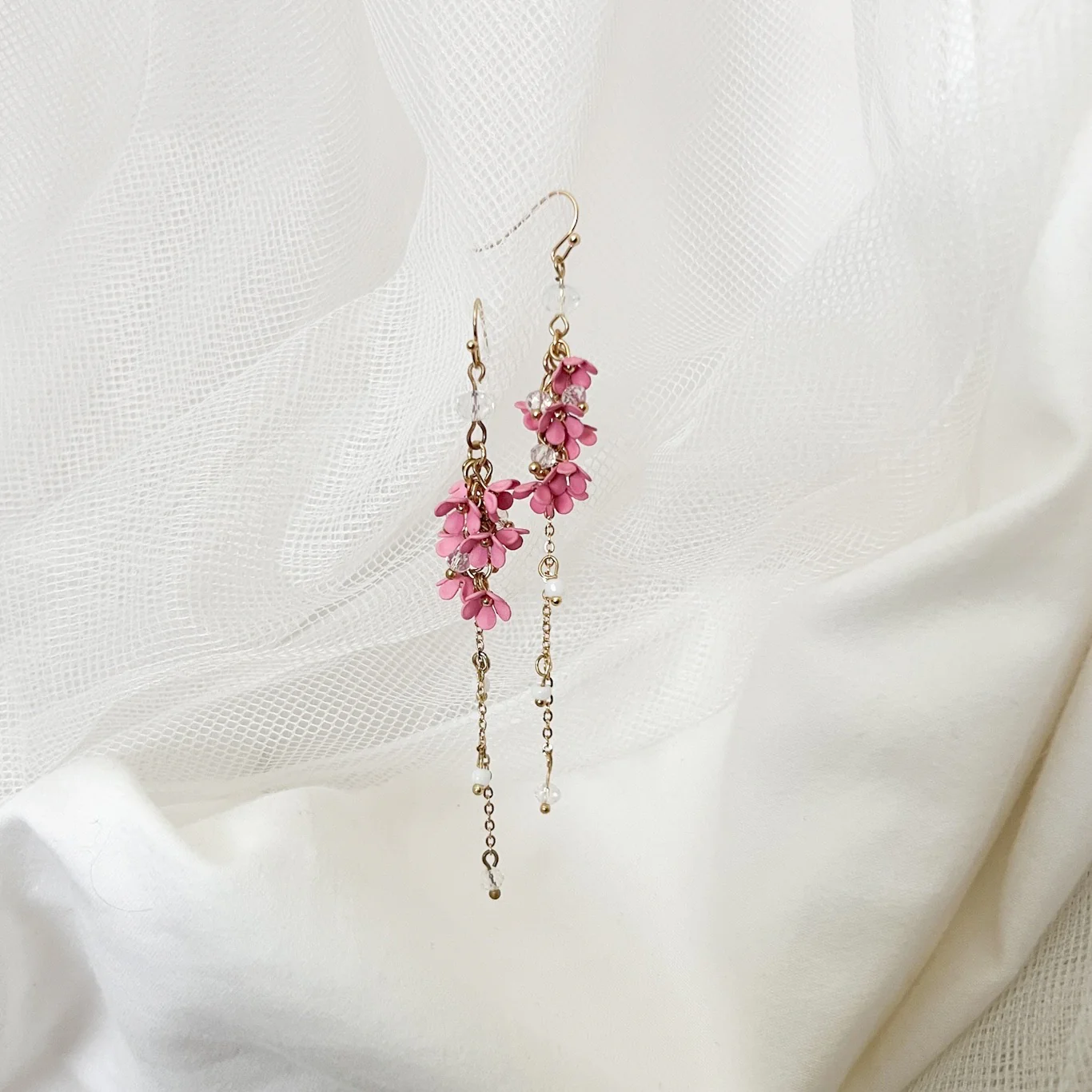 Angelica Flower Drop Earrings - 4 Colors LAST CHANCE! - Image 11