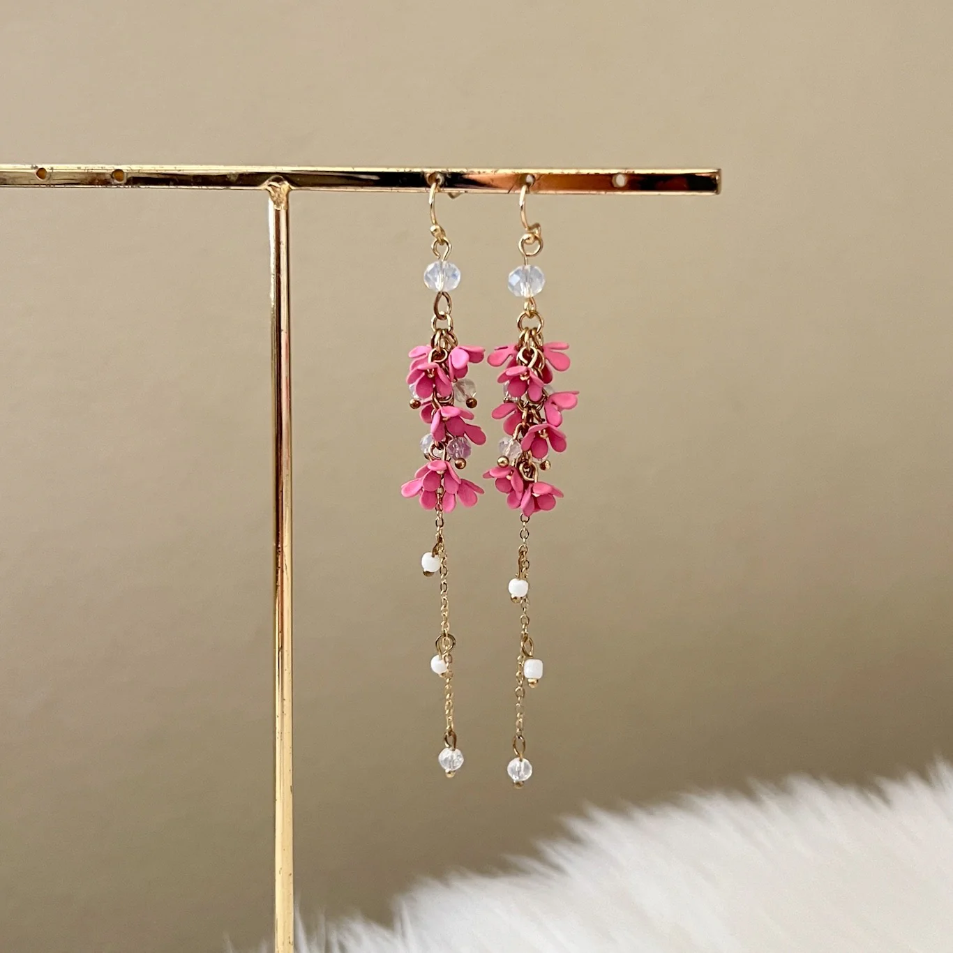 Angelica Flower Drop Earrings - 4 Colors LAST CHANCE! - Image 14