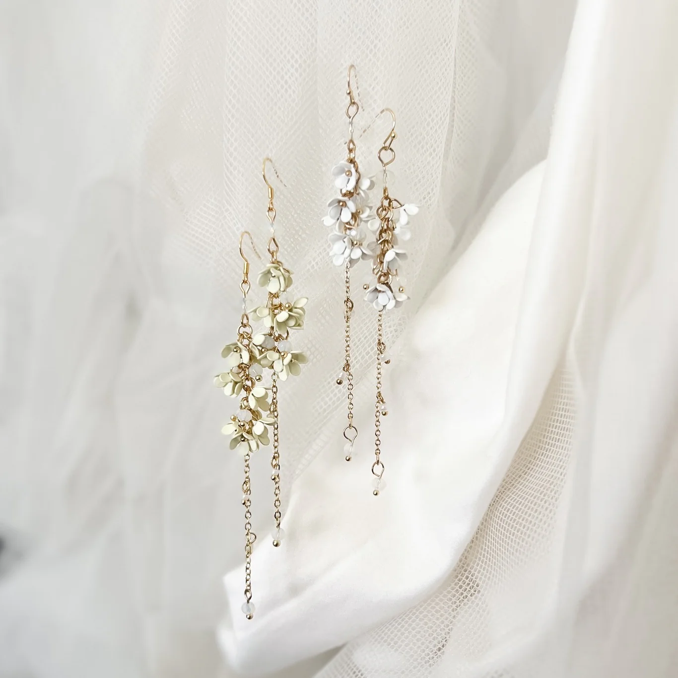 Angelica Flower Drop Earrings - 4 Colors LAST CHANCE! - Image 15