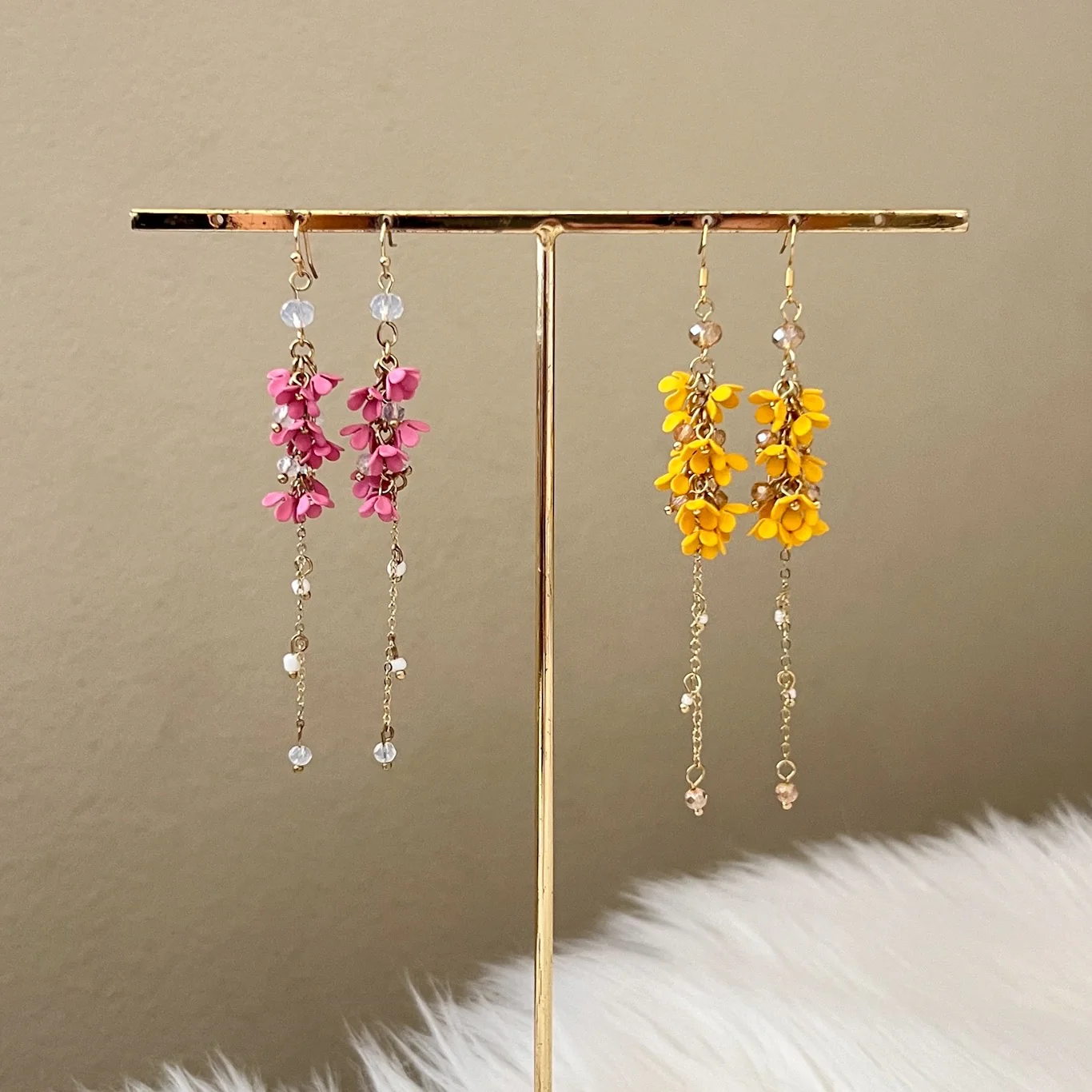 Angelica Flower Drop Earrings - 4 Colors LAST CHANCE! - Image 7