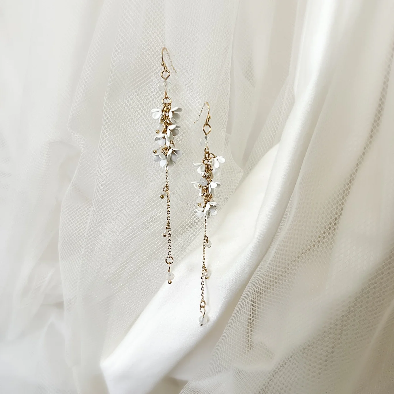 Angelica Flower Drop Earrings - 4 Colors LAST CHANCE! - Image 9