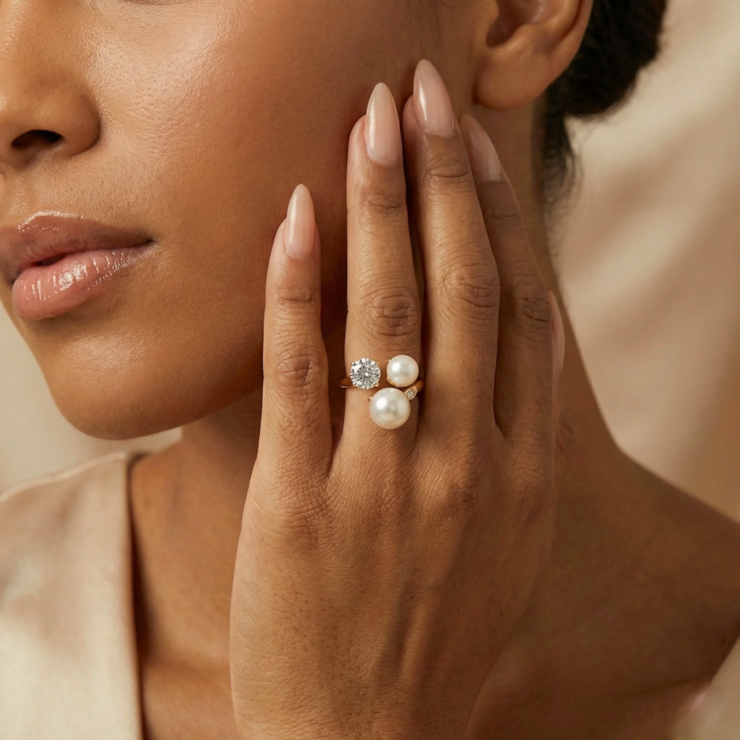 Arianne Pearl Ring - Image 4