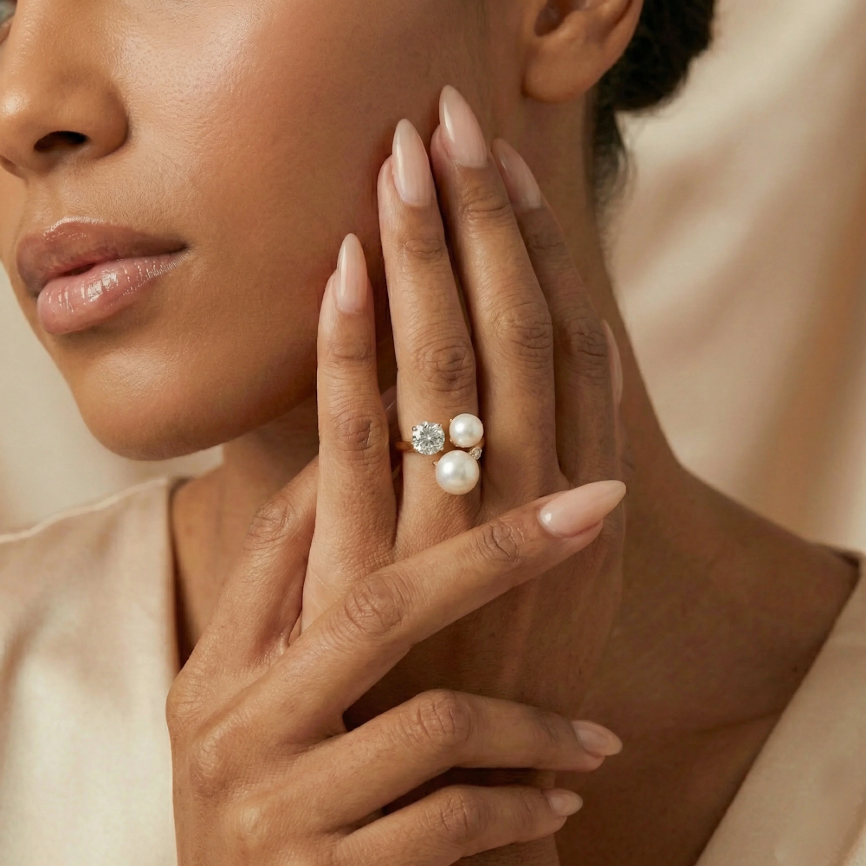 Arianne Pearl Ring - Image 6