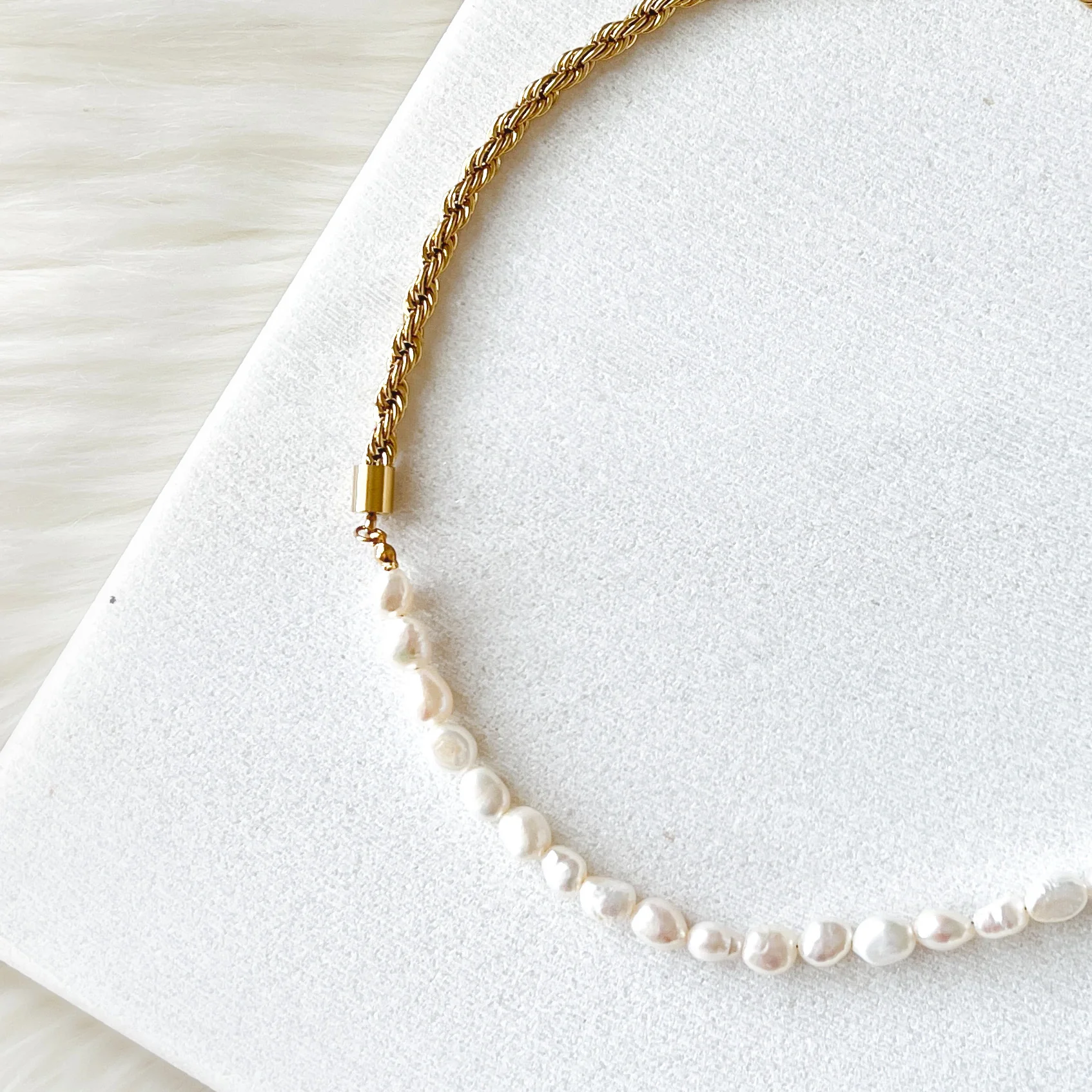 Ashlyn Freshwater Pearl Necklace - LAST CHANCE! - Image 11