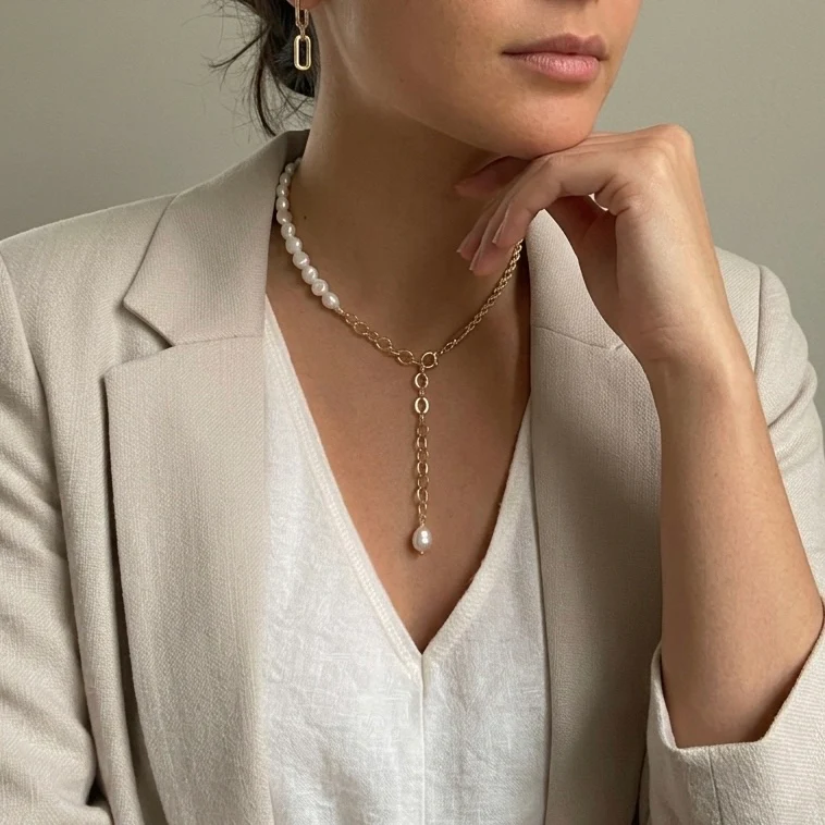 Ashlyn Freshwater Pearl Necklace - LAST CHANCE! - Image 13