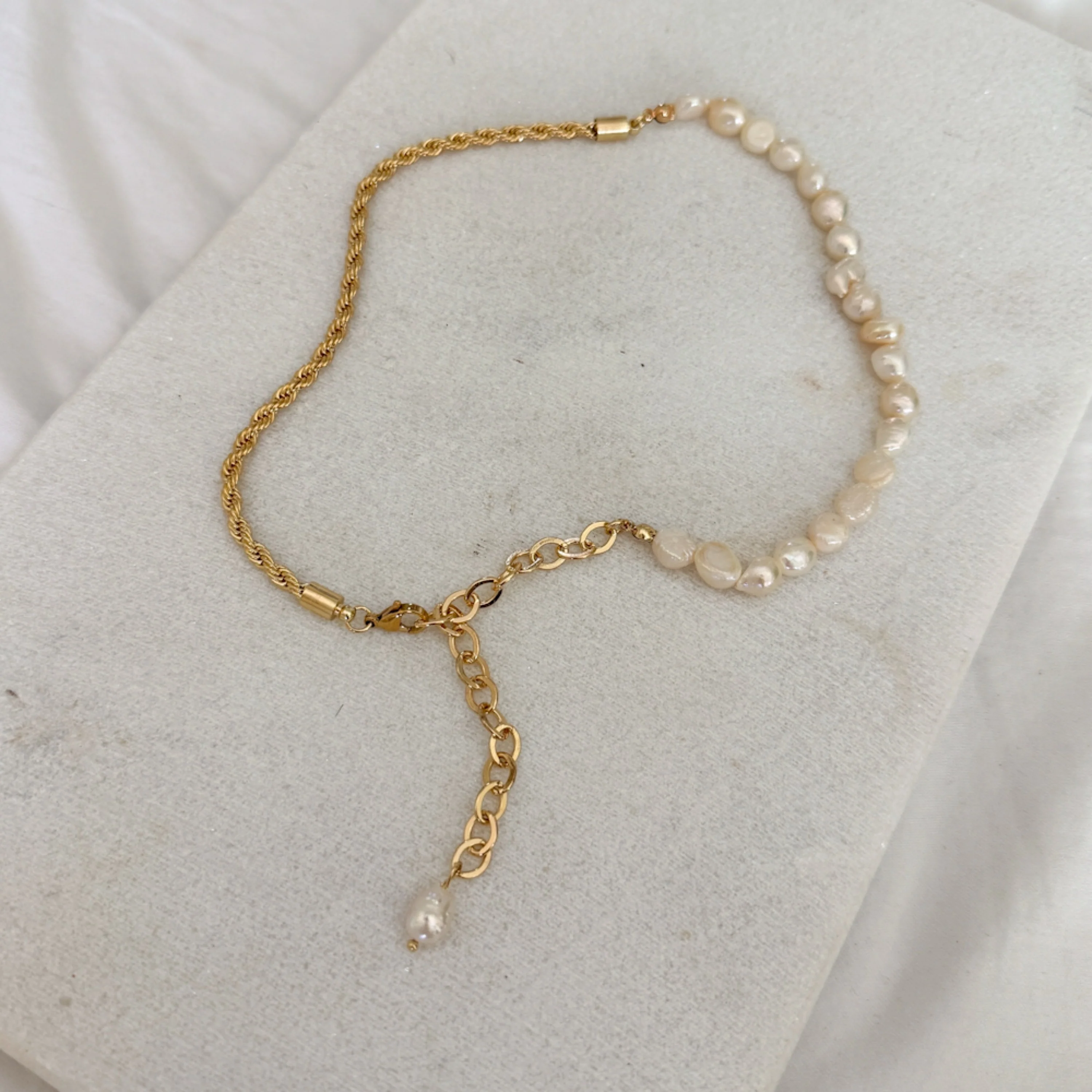 Ashlyn Freshwater Pearl Necklace - LAST CHANCE! - Image 4