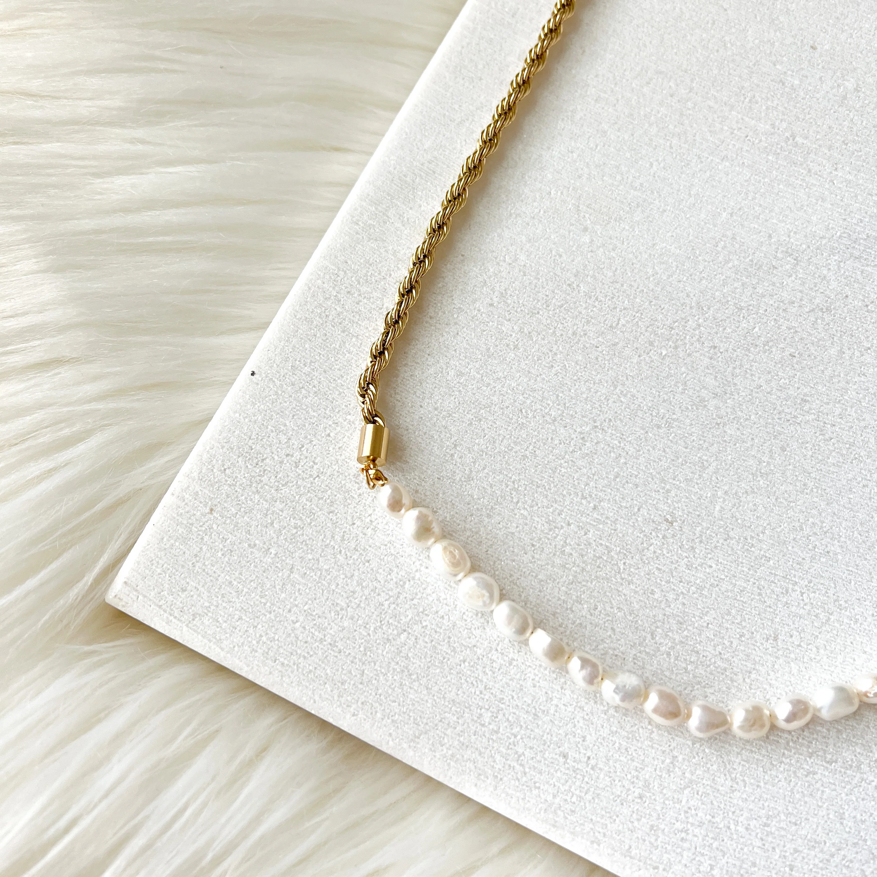 Ashlyn Freshwater Pearl Necklace - LAST CHANCE! - Image 9