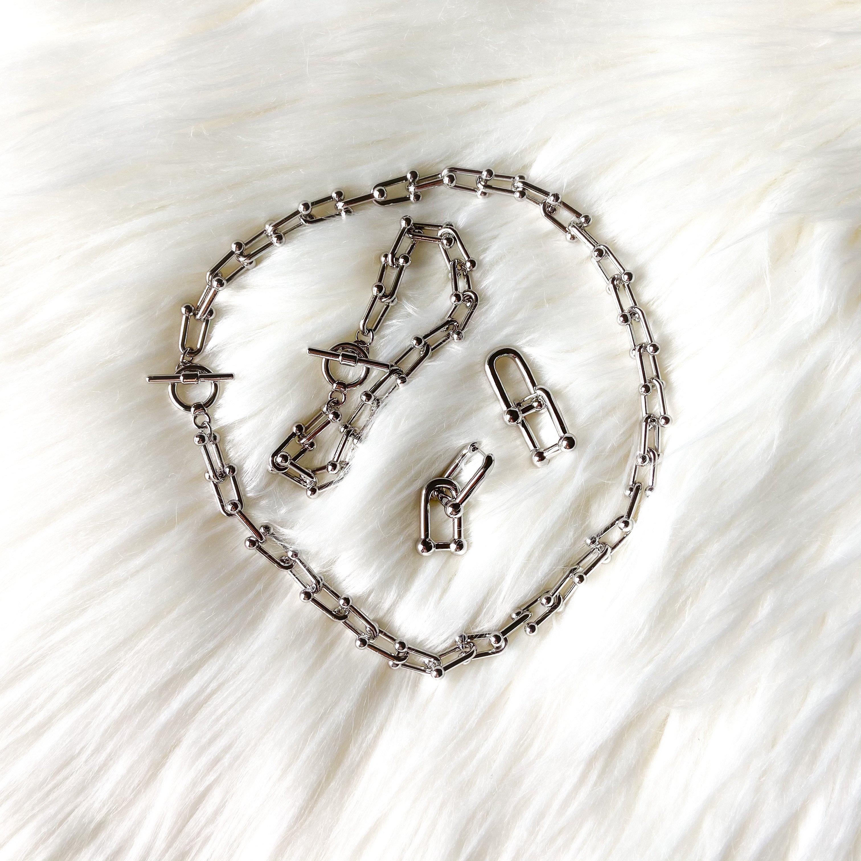Bar-Belle Chain Link Necklace - LAST CHANCE / FINAL SALE - Image 11