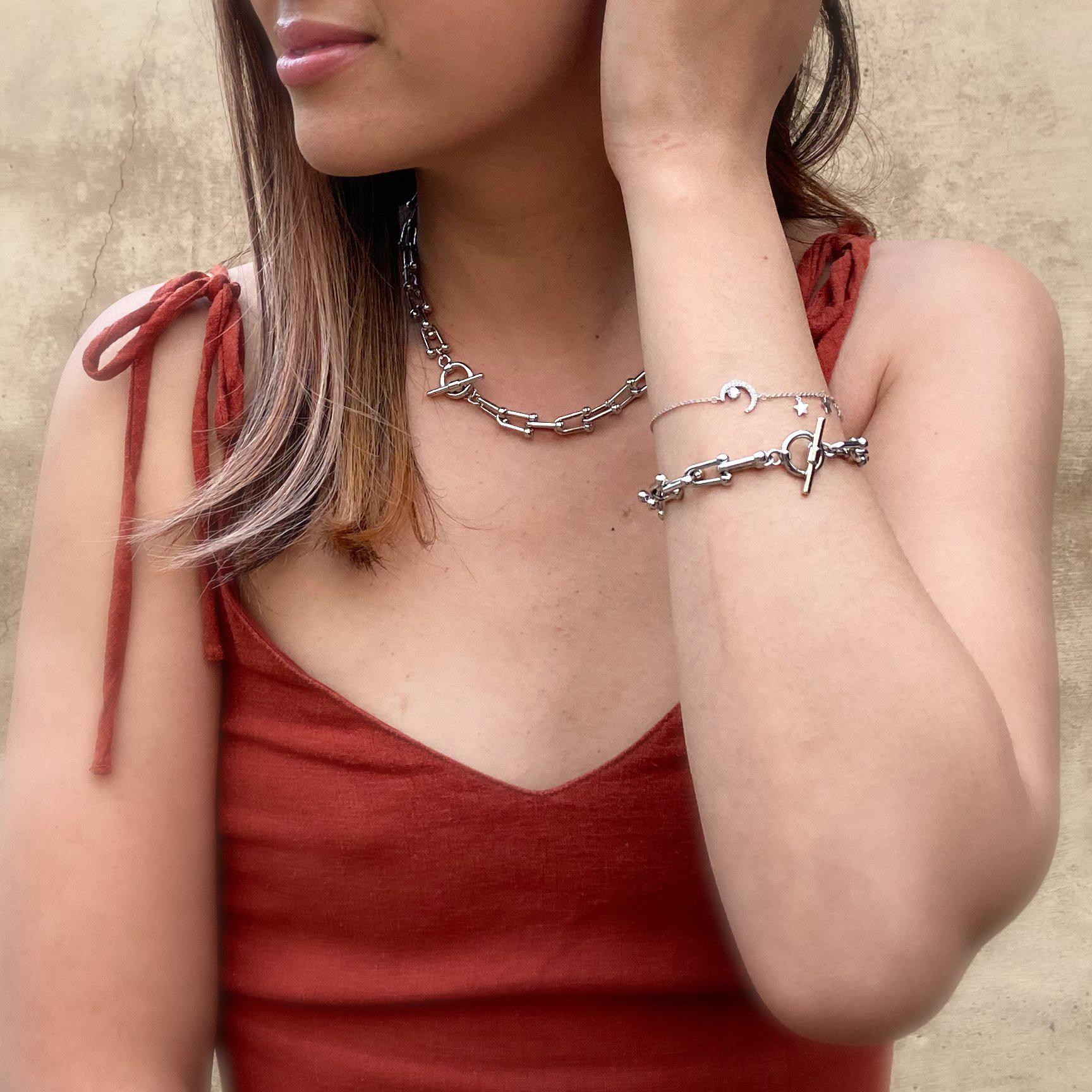 Bar-Belle Chain Link Necklace - LAST CHANCE / FINAL SALE - Image 22