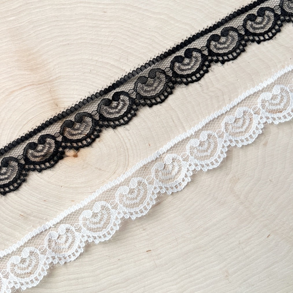 Belle Lace Choker - White or Black - Image 7