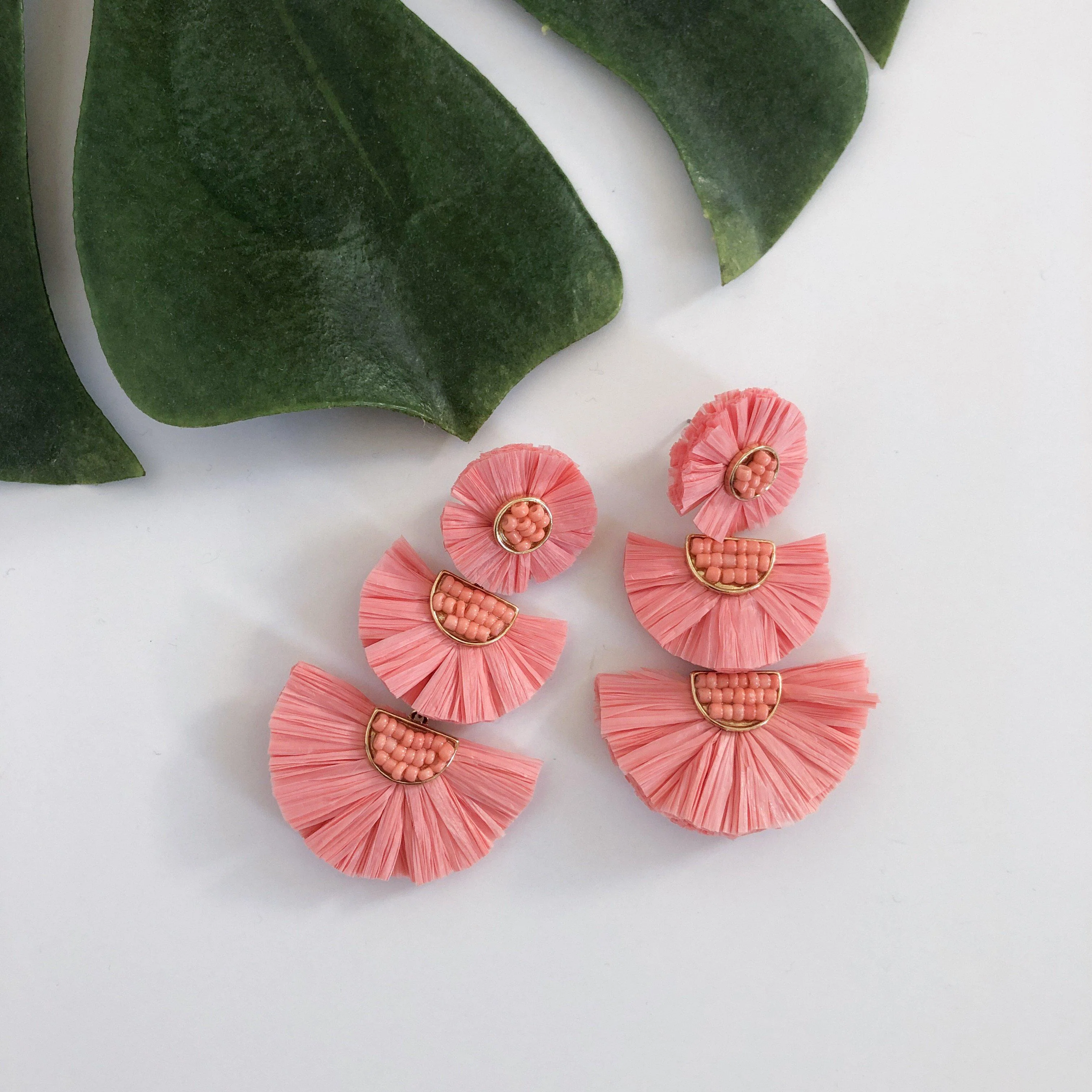 Bellini Raffia Statement Earrings - LAST CHANCE! - Image 18