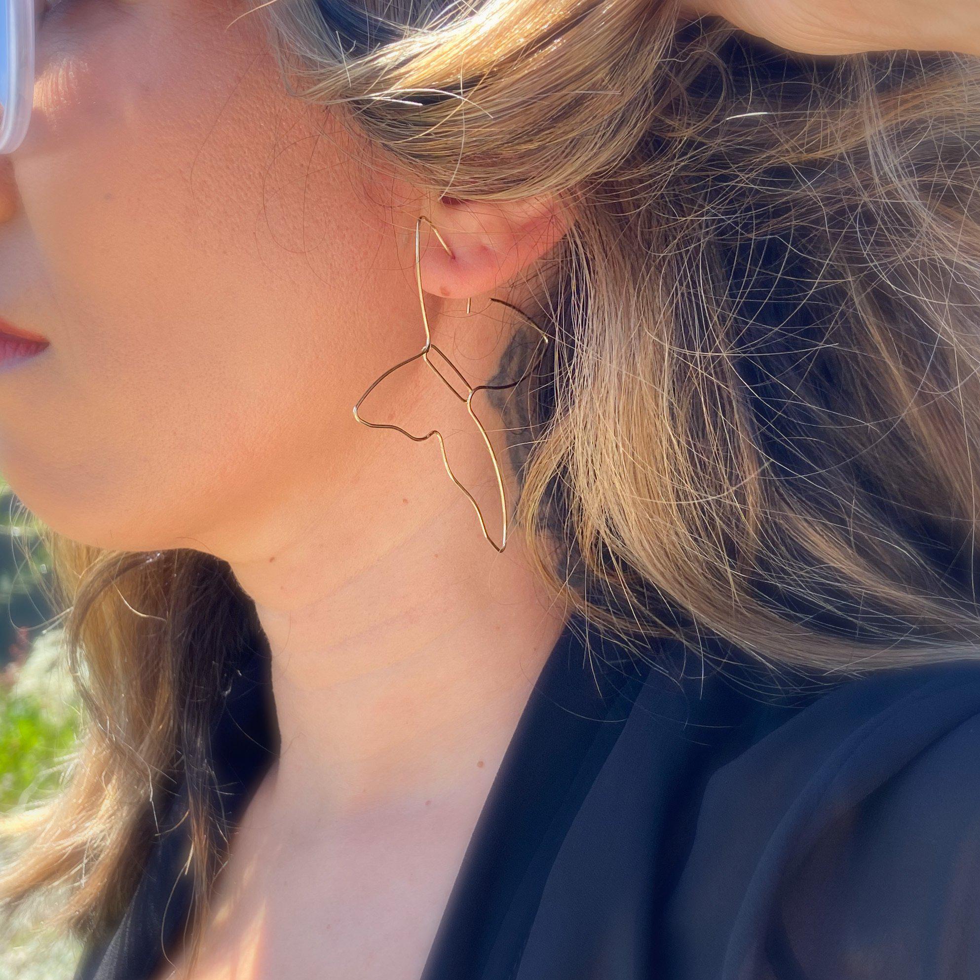 Birdwing Butterfly Earrings - LAST CHANCE! - Image 10