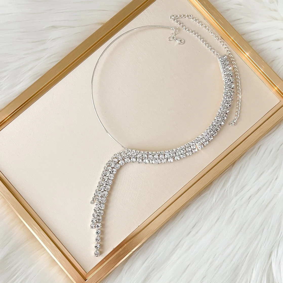 Boa Rhinestone Necklace - Image 11