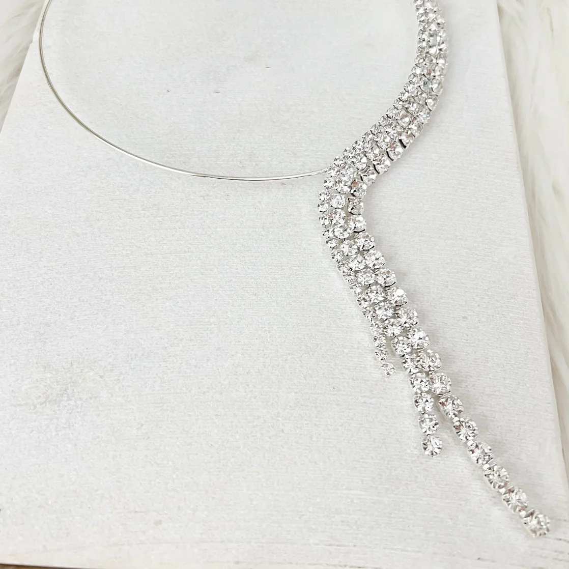 Boa Rhinestone Necklace - Image 6