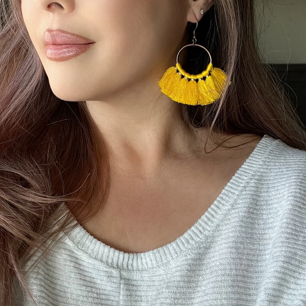 Bohemian Tassel Earrings - LAST CHANCE - Image 4