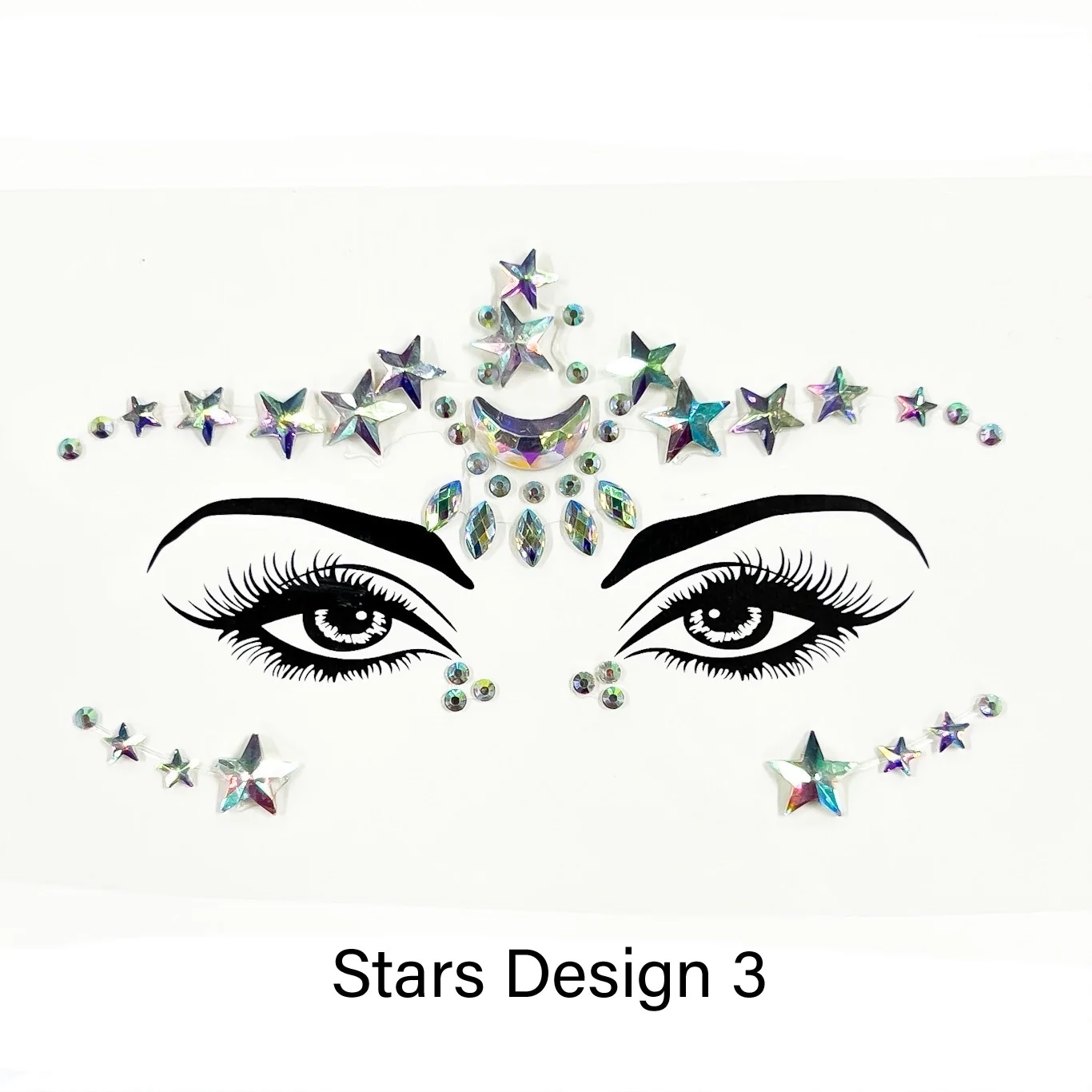 Butterflies and Stars Face Jewels - 5 Designs! - Image 5