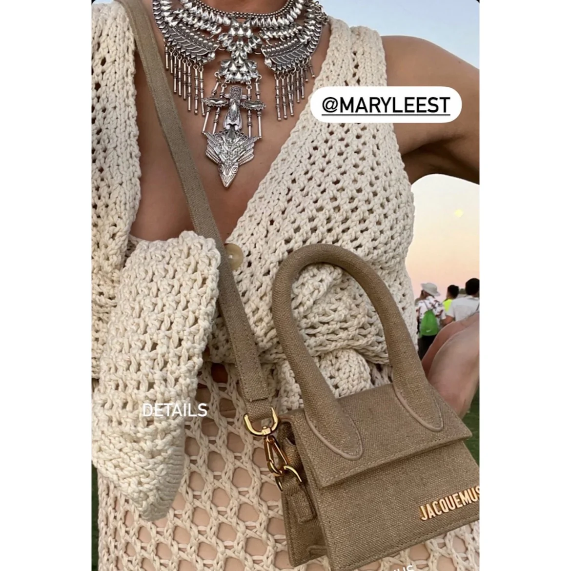 Calista Maxi Statement Necklace - Image 8