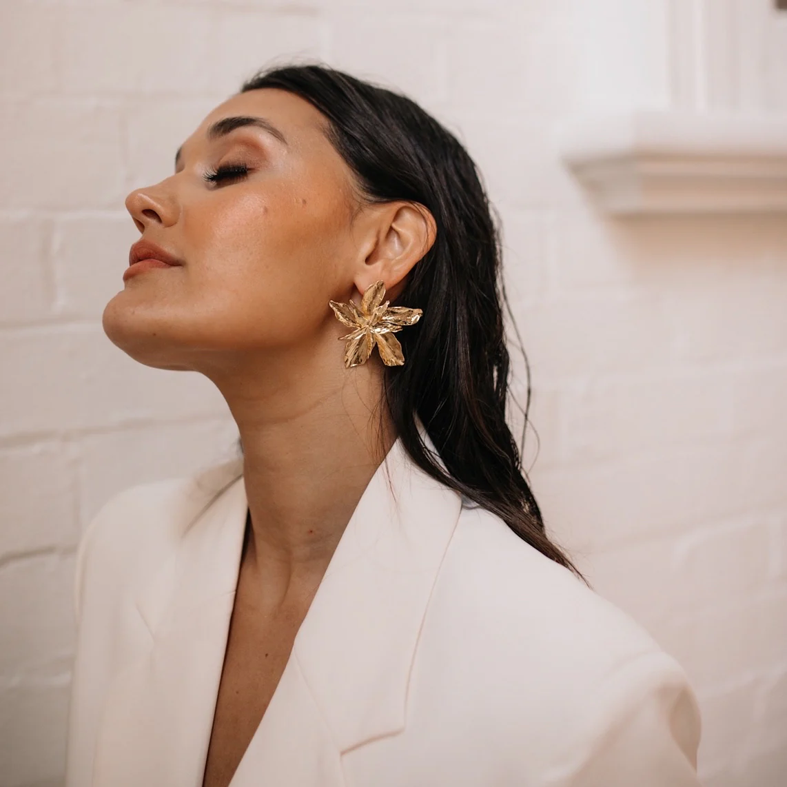 Calla Statement Earrings - Image 8