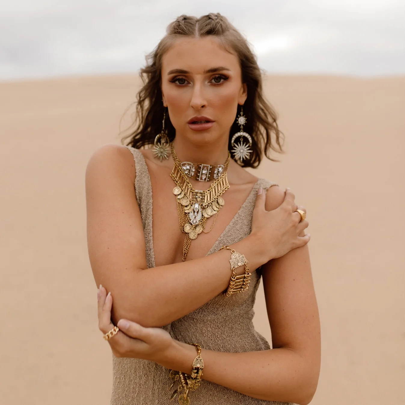 Celeste Statement Choker - 4 Colors - Image 8