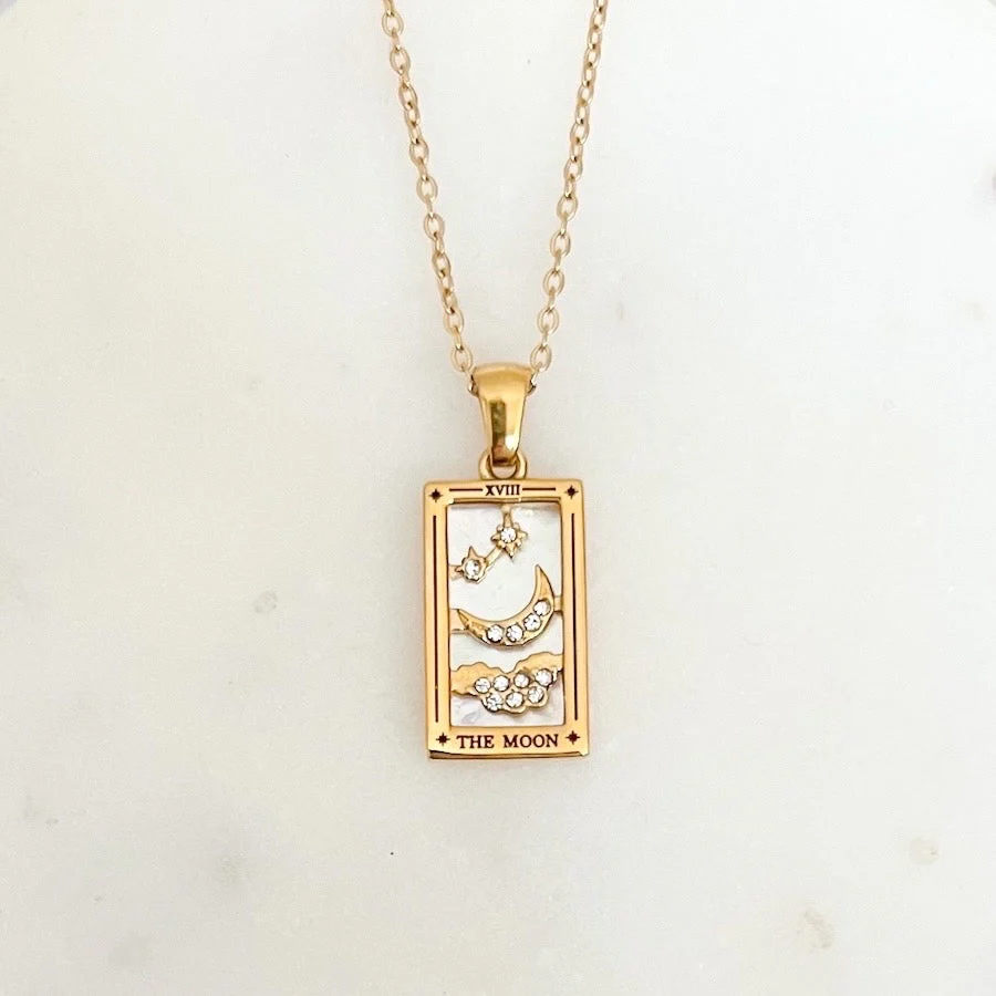Celestial Manifestation Tarot Necklace - 10+ Designs - Image 13