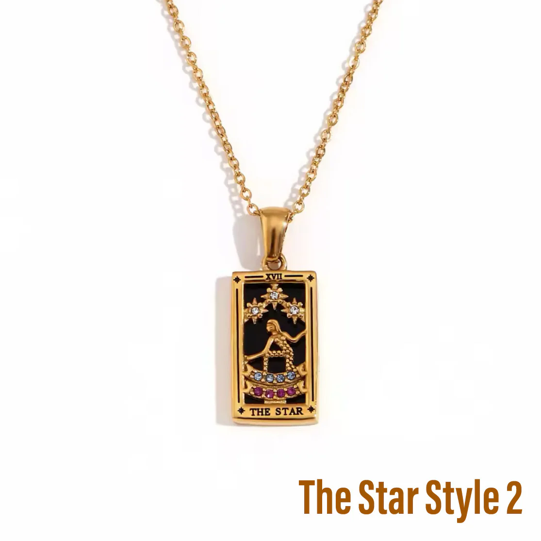 Celestial Manifestation Tarot Necklace - 10+ Designs - Image 17
