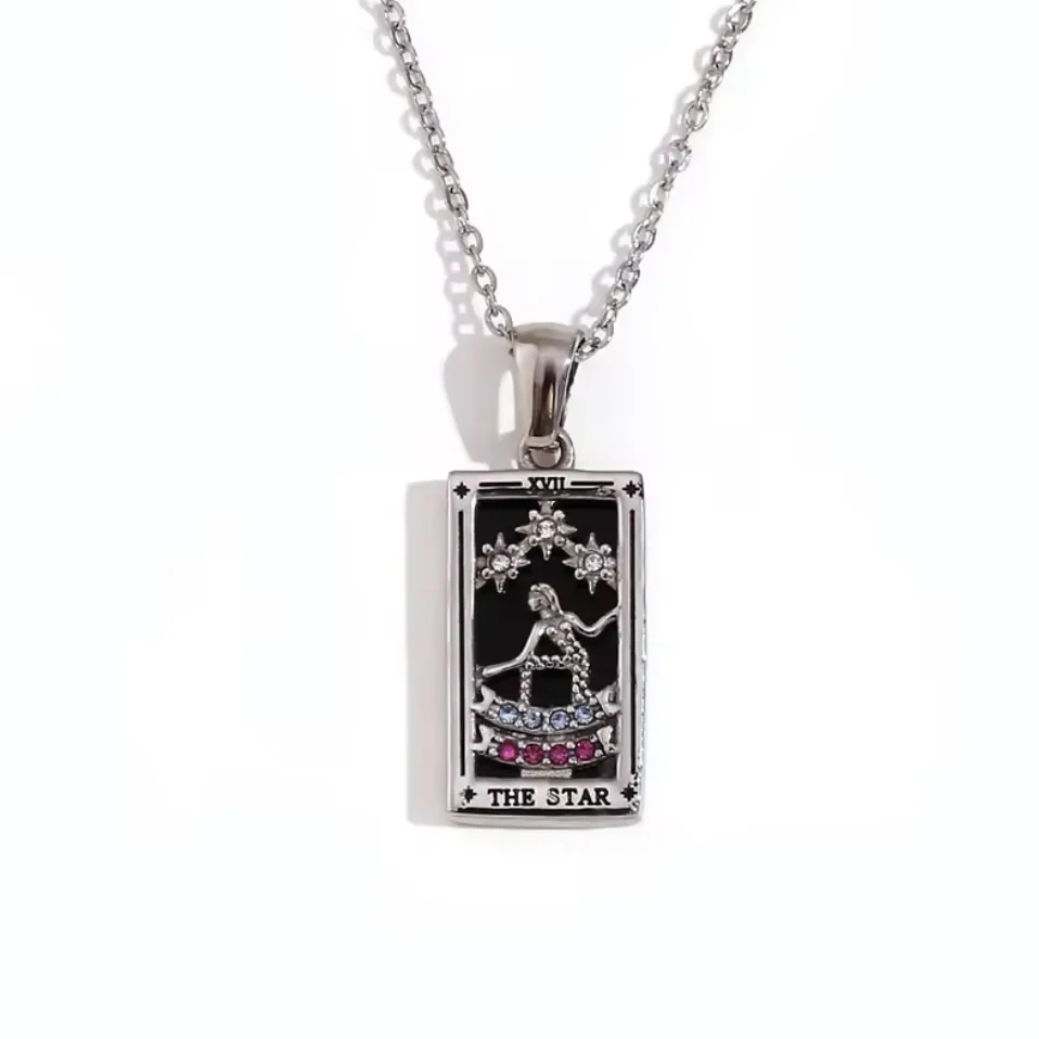 Celestial Manifestation Tarot Necklace - 10+ Designs - Image 18