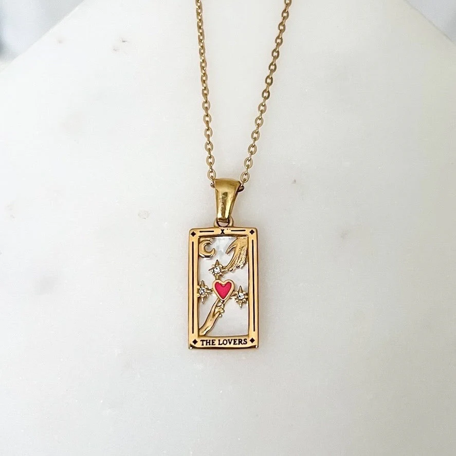 Celestial Manifestation Tarot Necklace - 10+ Designs - Image 22