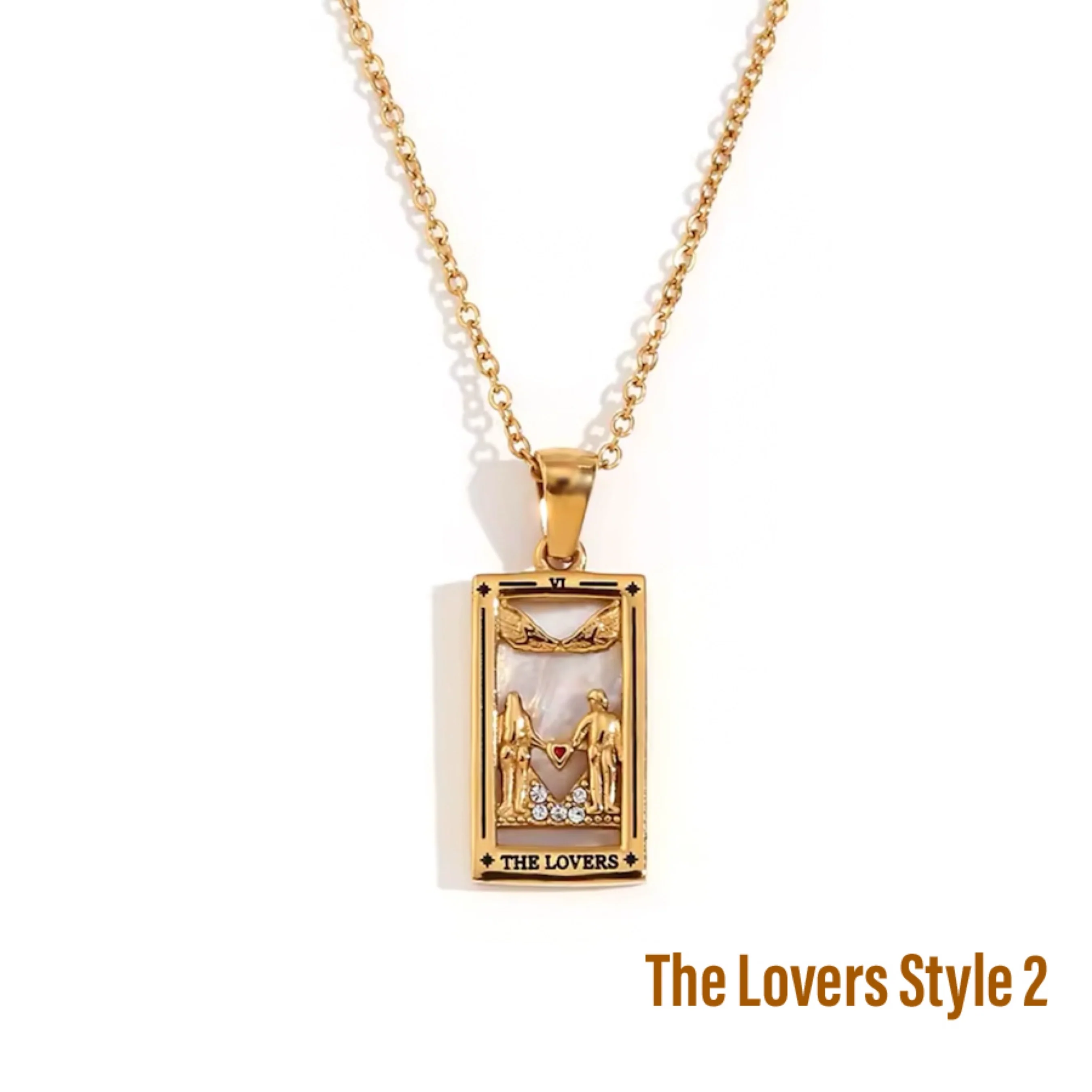 Celestial Manifestation Tarot Necklace - 10+ Designs - Image 42