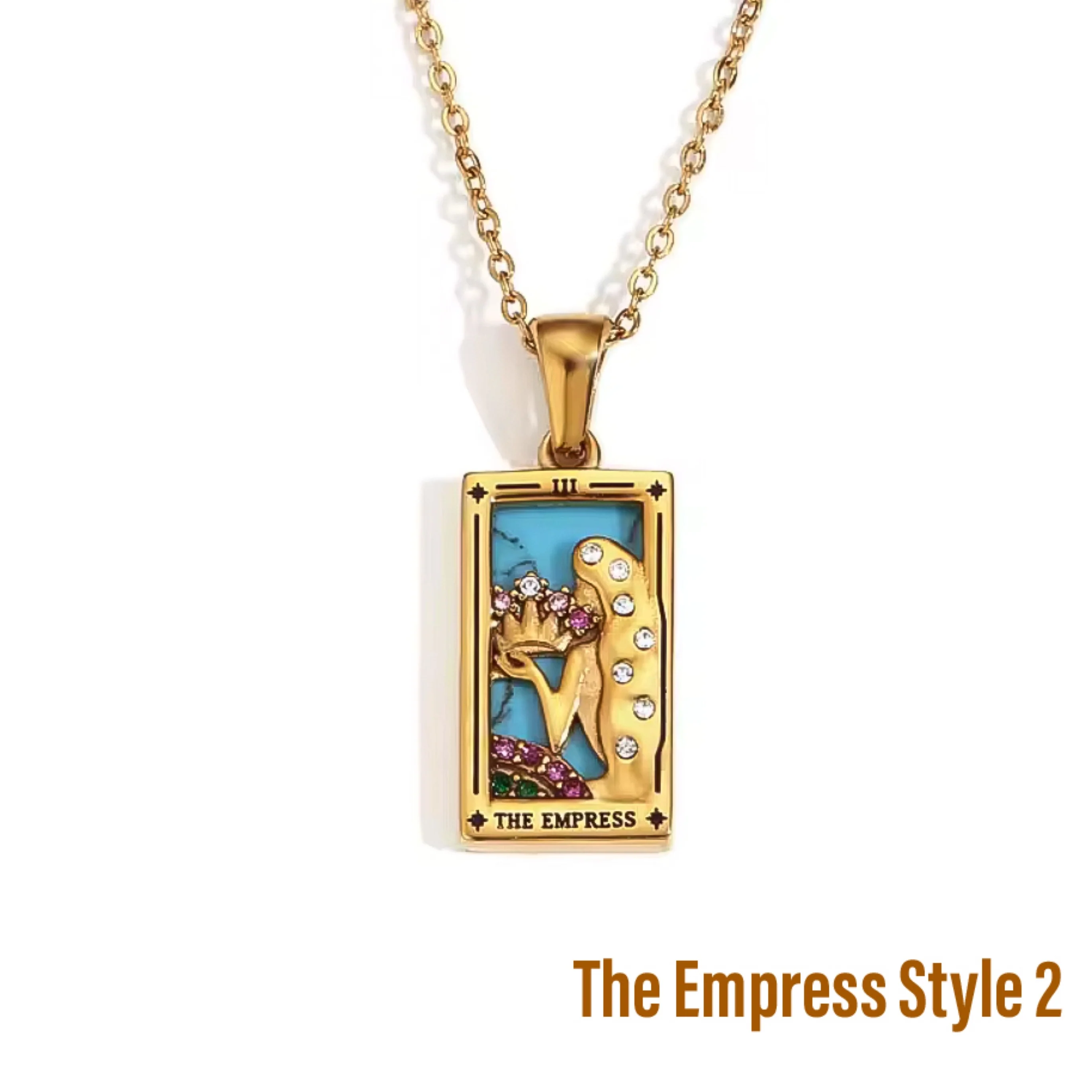 Celestial Manifestation Tarot Necklace - 10+ Designs - Image 43