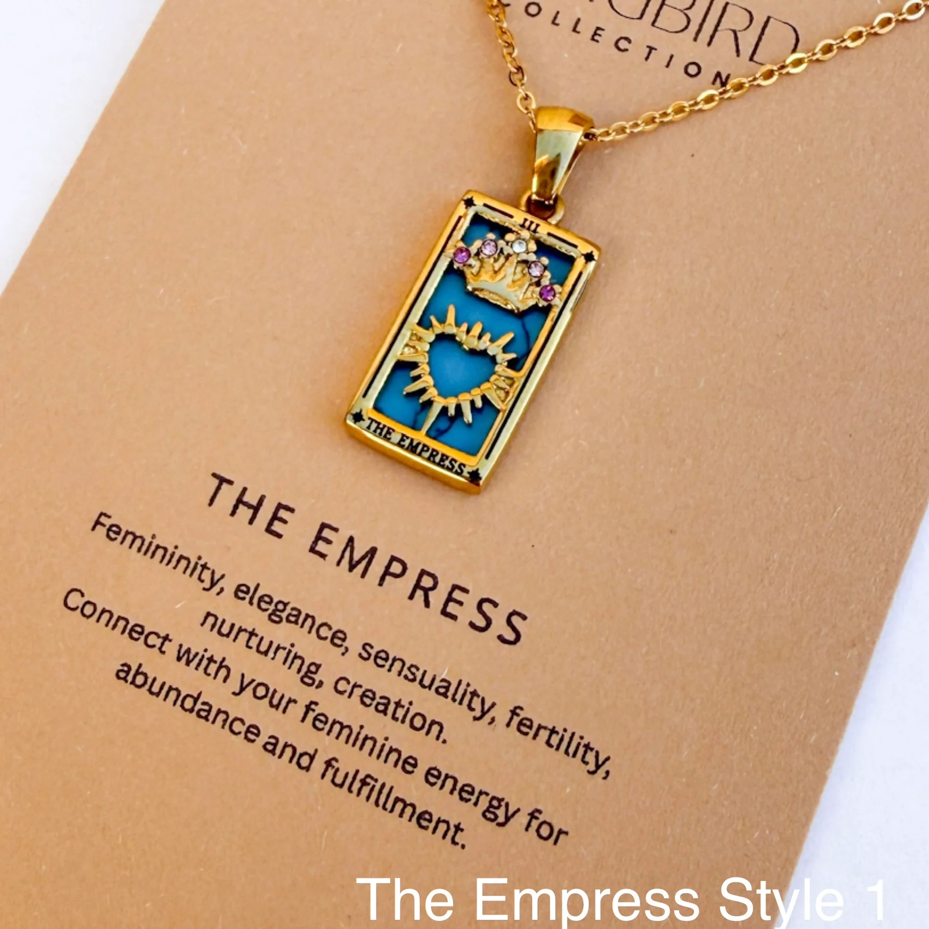 Celestial Manifestation Tarot Necklace - 10+ Designs - Image 46