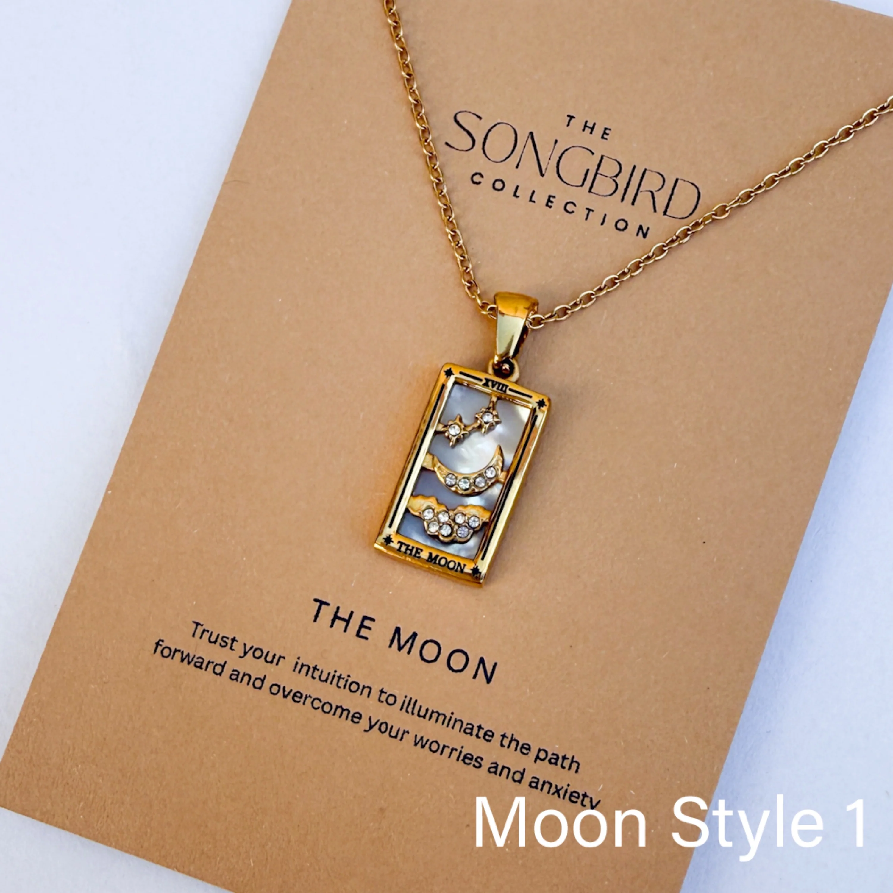 Celestial Manifestation Tarot Necklace - 10+ Designs - Image 49