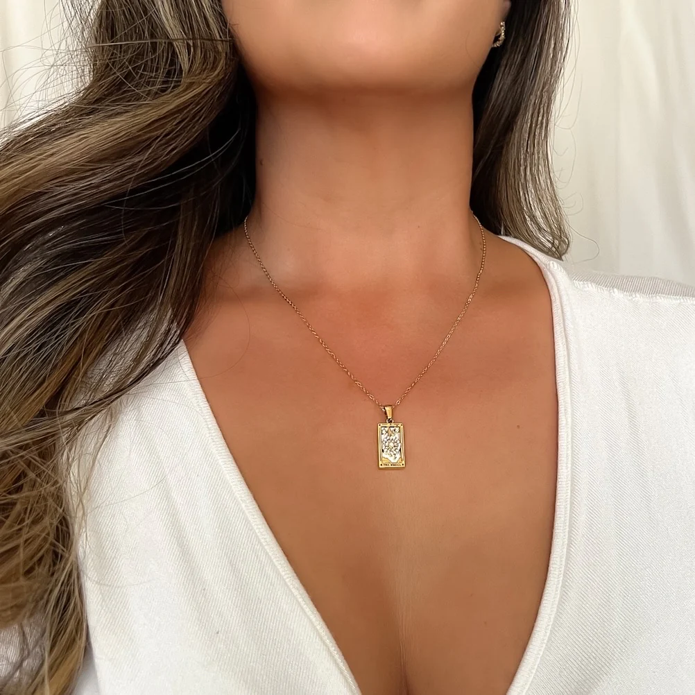 Celestial Manifestation Tarot Necklace - 10+ Designs - Image 5