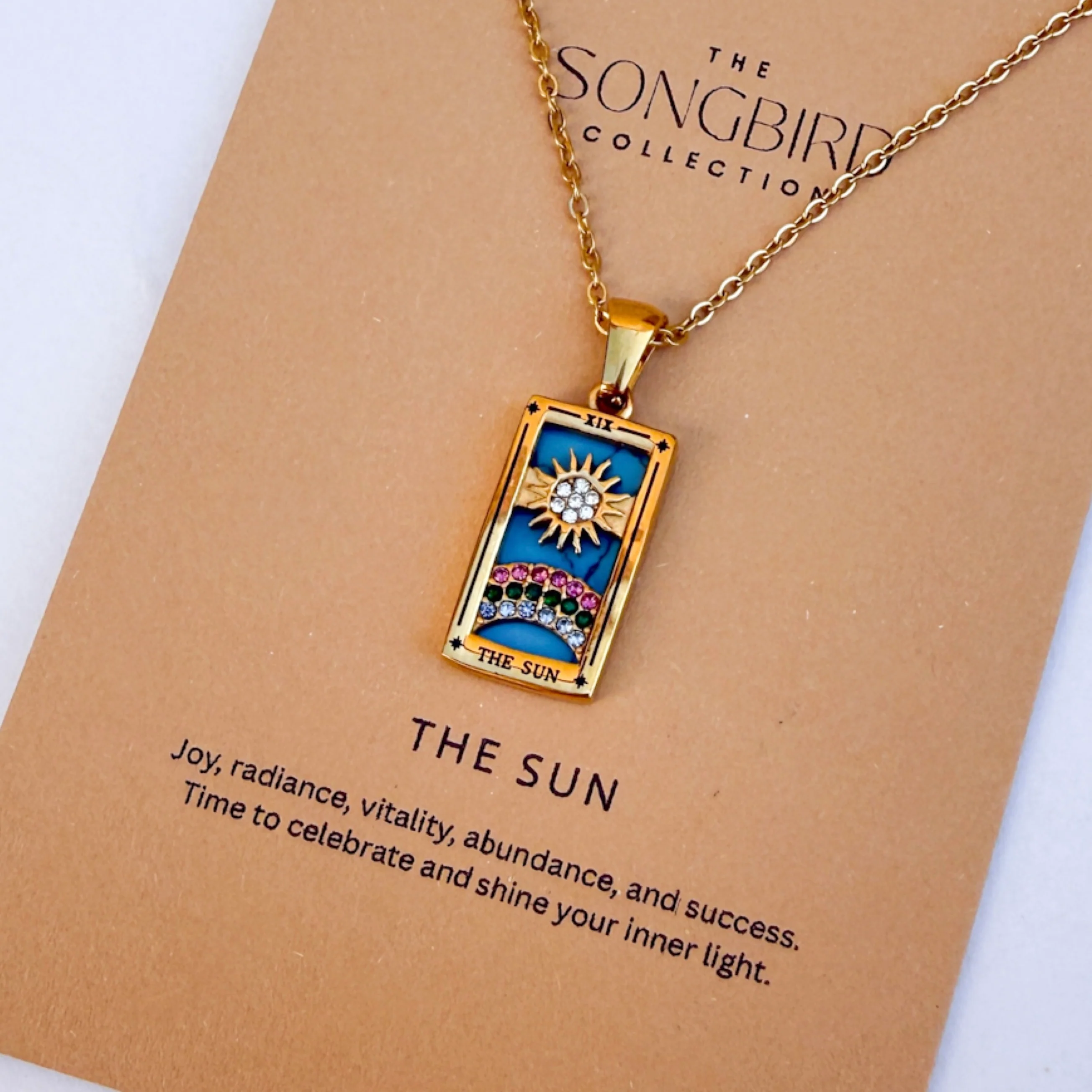 Celestial Manifestation Tarot Necklace - 10+ Designs - Image 54