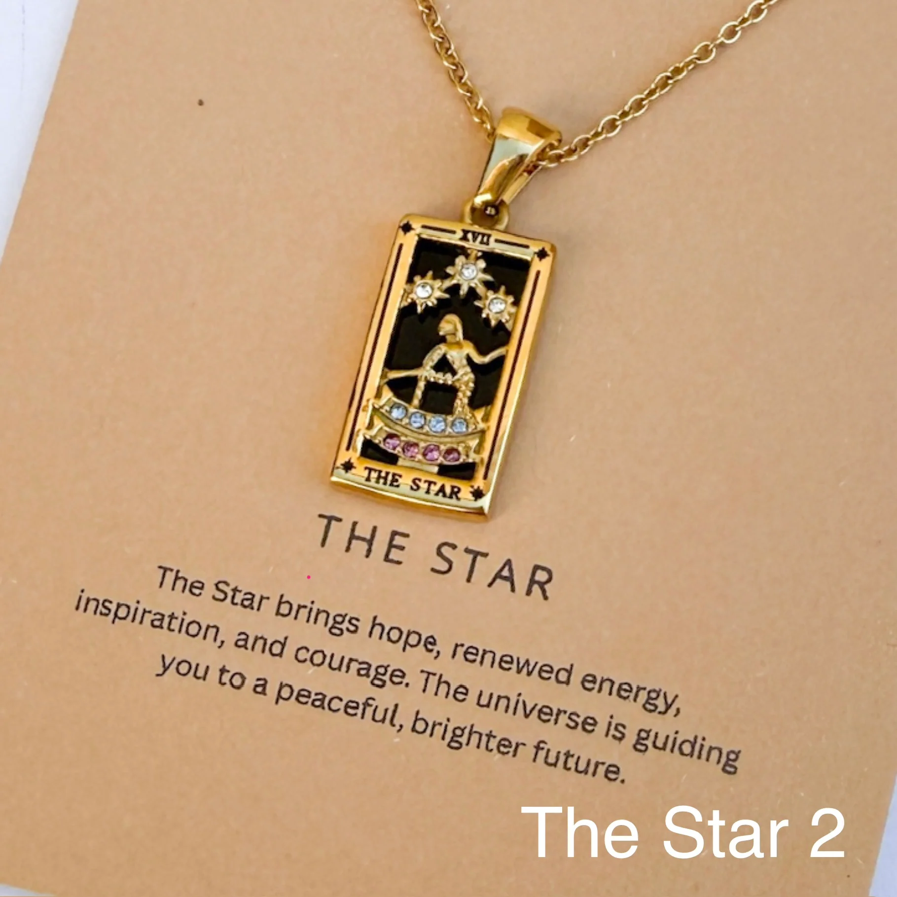 Celestial Manifestation Tarot Necklace - 10+ Designs - Image 56