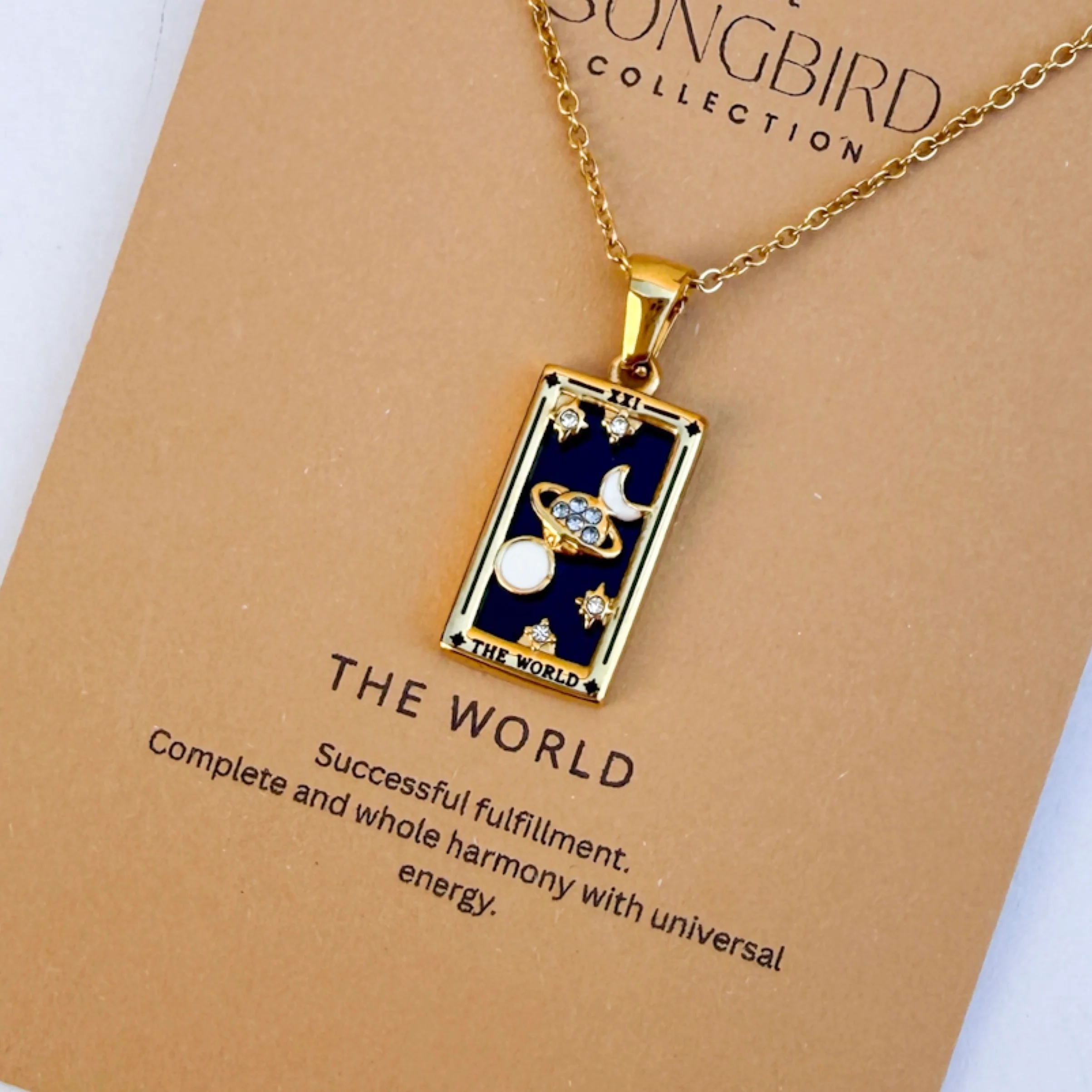 Celestial Manifestation Tarot Necklace - 10+ Designs - Image 58